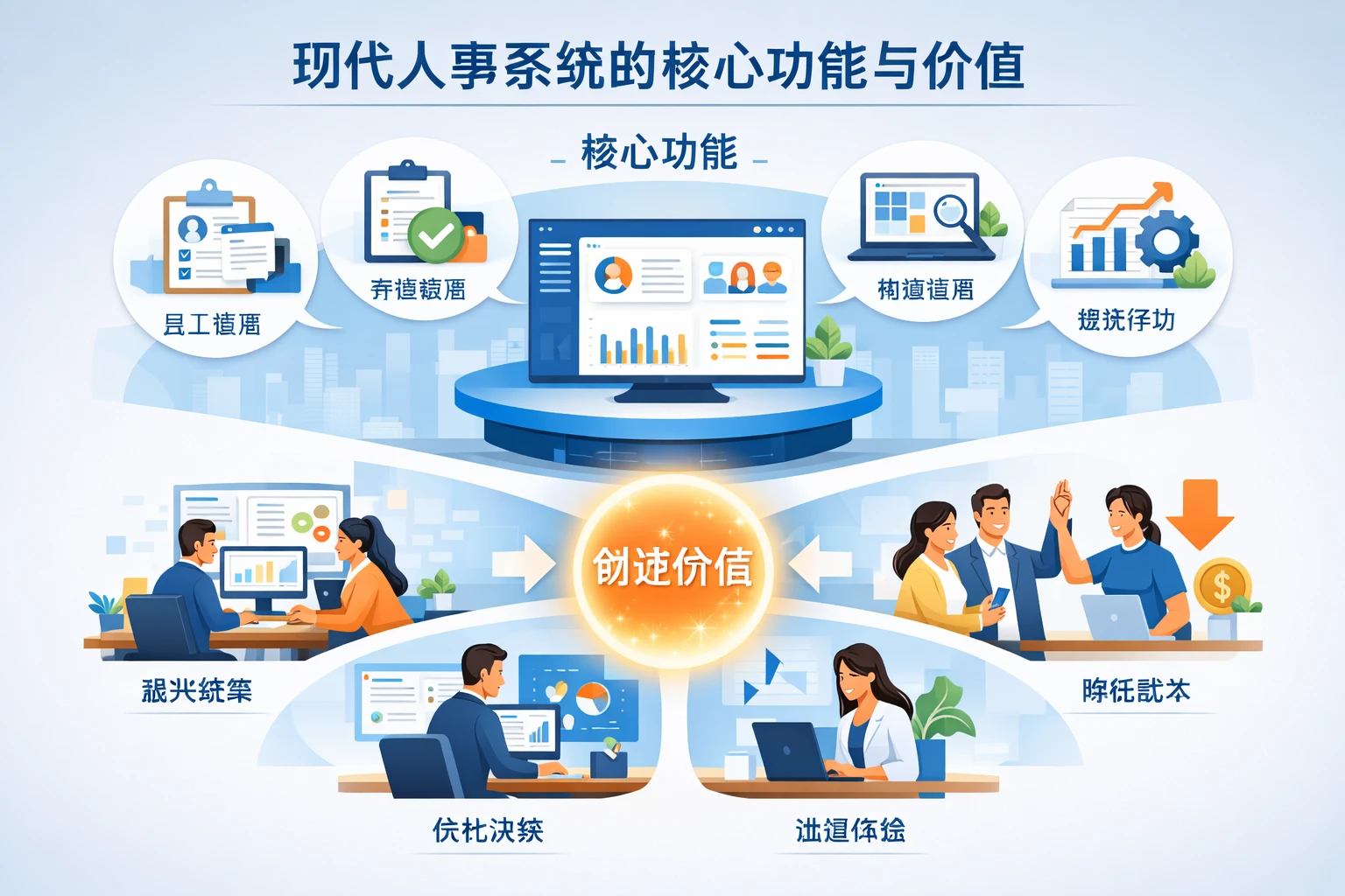 现代人事系统的核心功能与价值