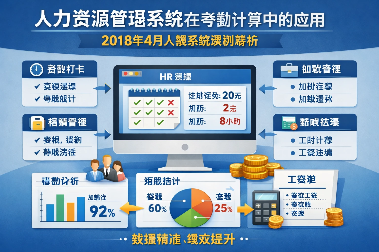 人力资源管理系统在考勤计算中的应用：2018年4月人事系统案例解析
