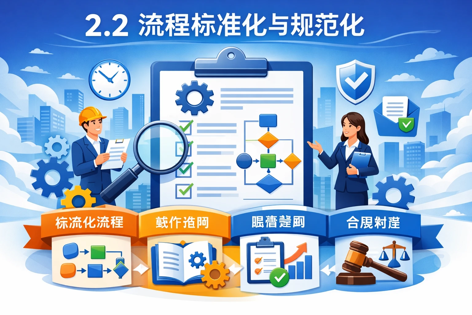 2.2 流程标准化与规范化