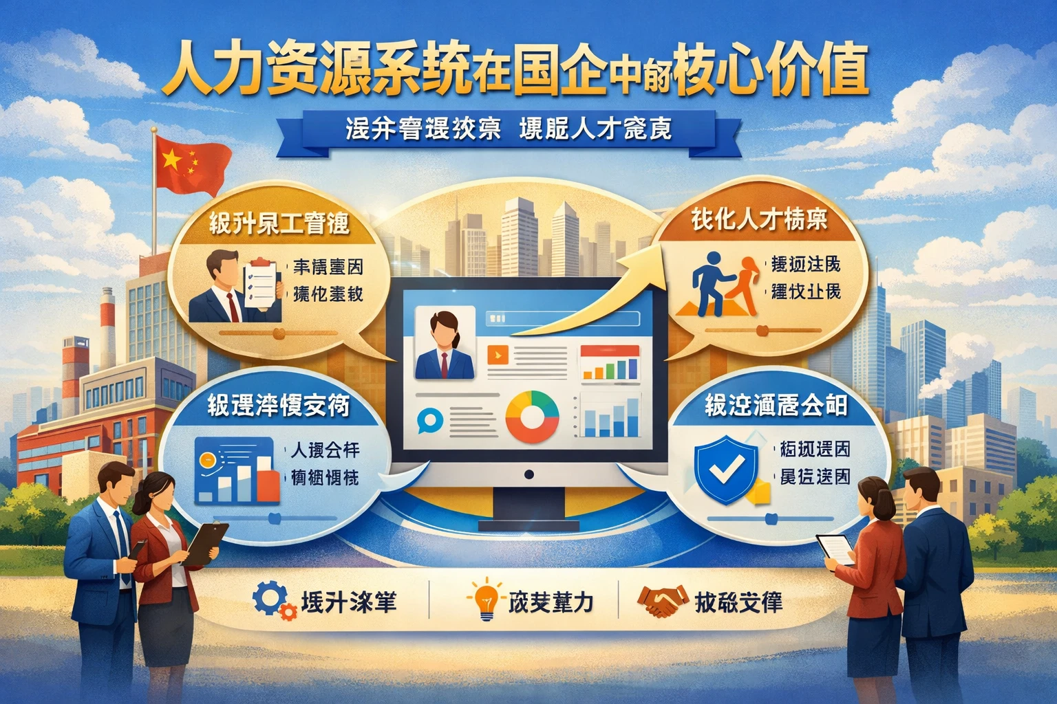 人力资源系统在国企中的核心价值