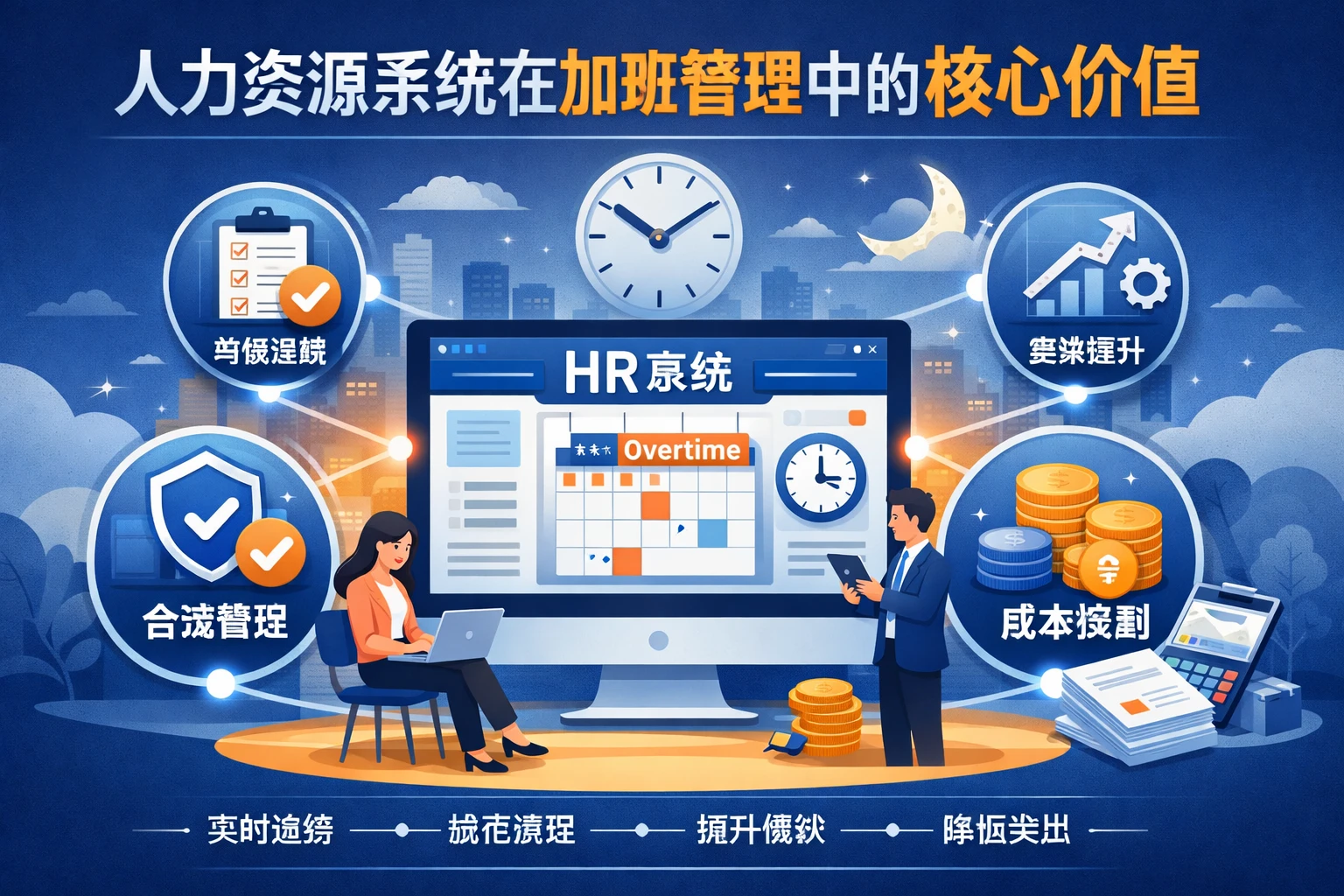人力资源系统在加班管理中的核心价值