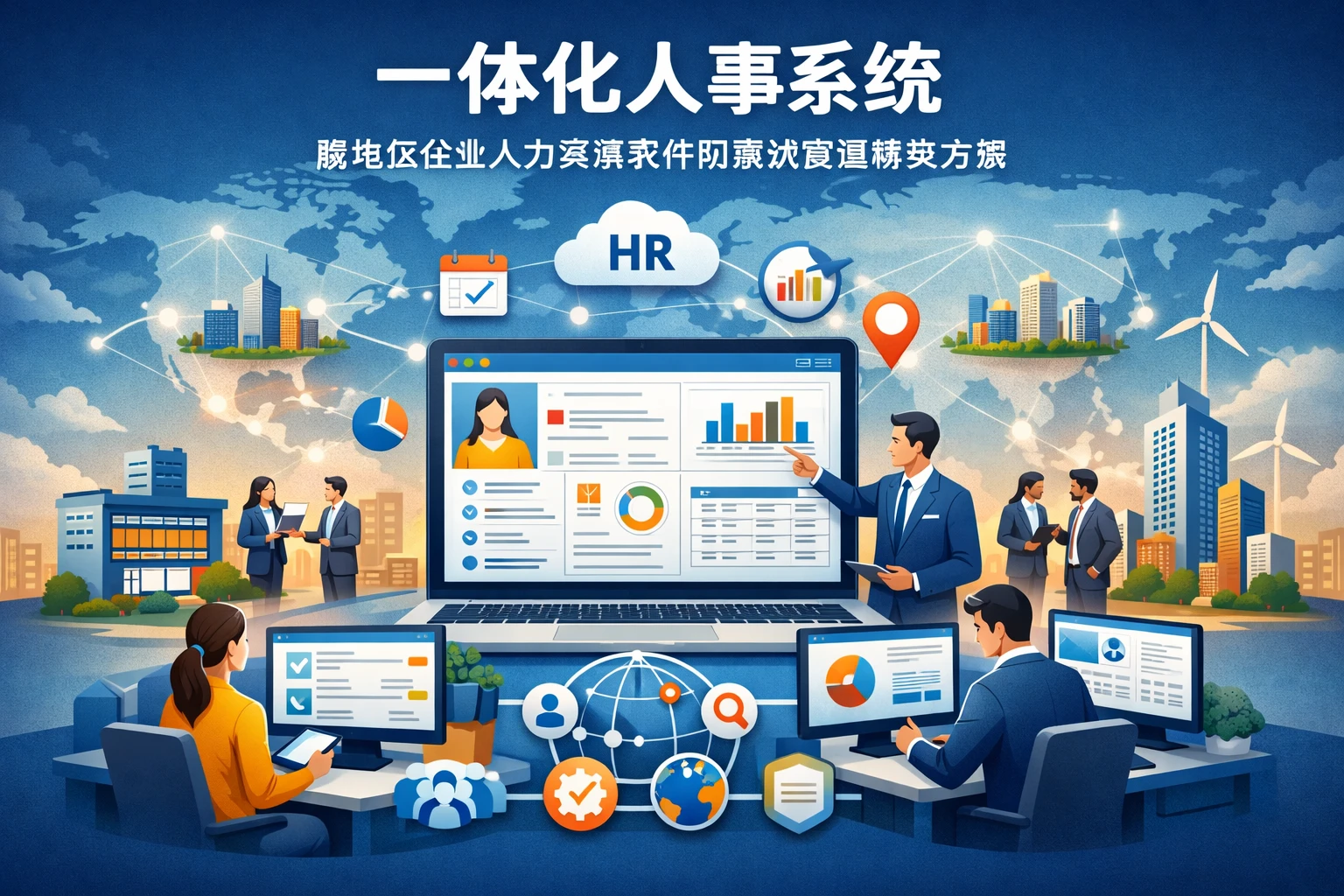 一体化人事系统：跨地区企业人力资源软件的高效管理解决方案
