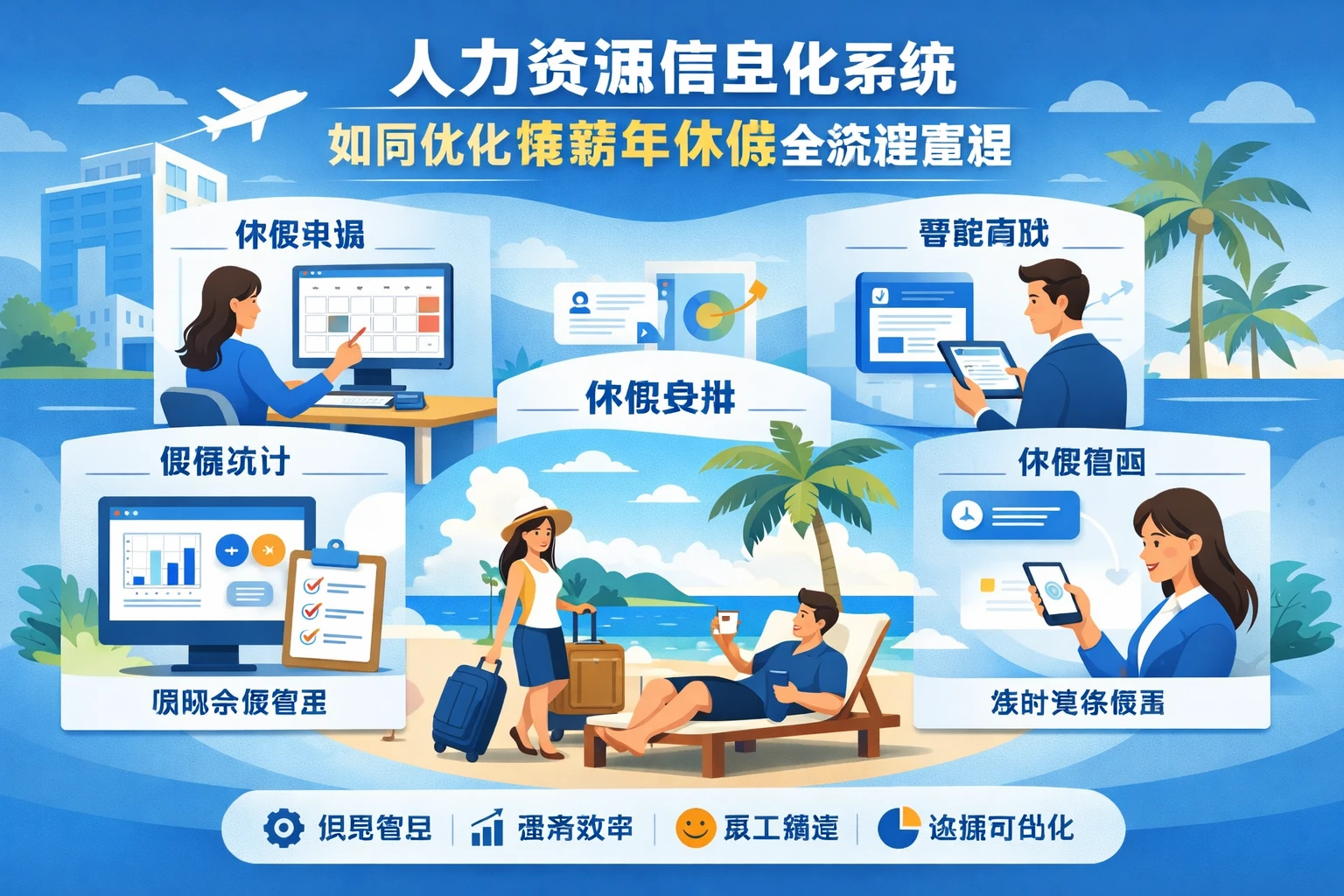 人力资源信息化系统如何优化带薪年休假全流程管理