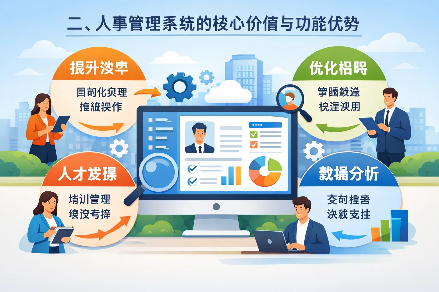 二、人事管理系统的核心价值与功能优势
