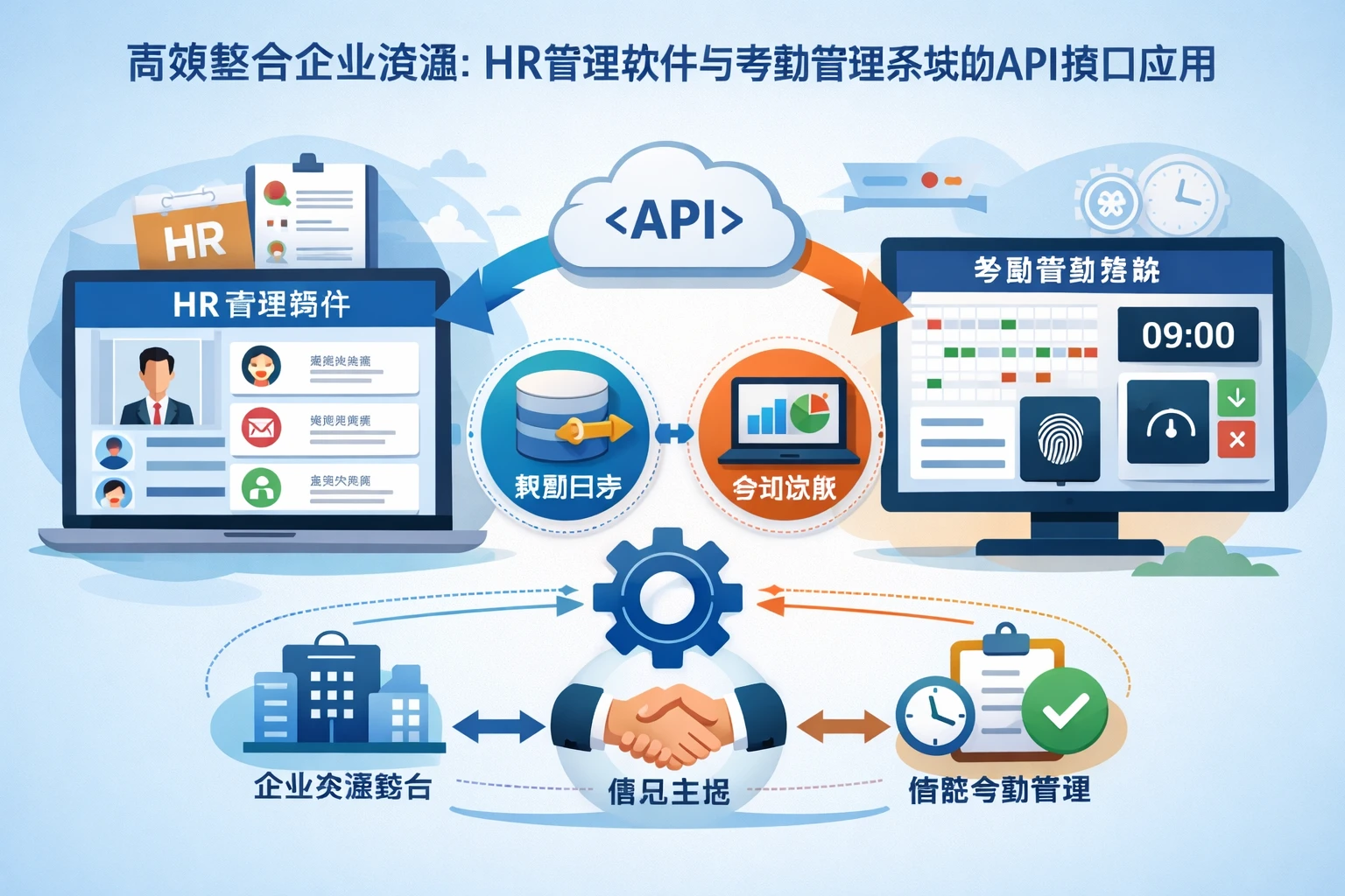 高效整合企业资源：HR管理软件与考勤管理系统的API接口应用
