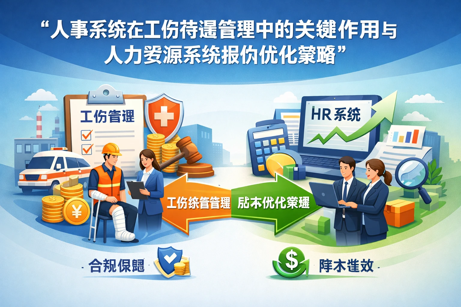人事系统在工伤待遇管理中的关键作用与人力资源系统报价优化策略