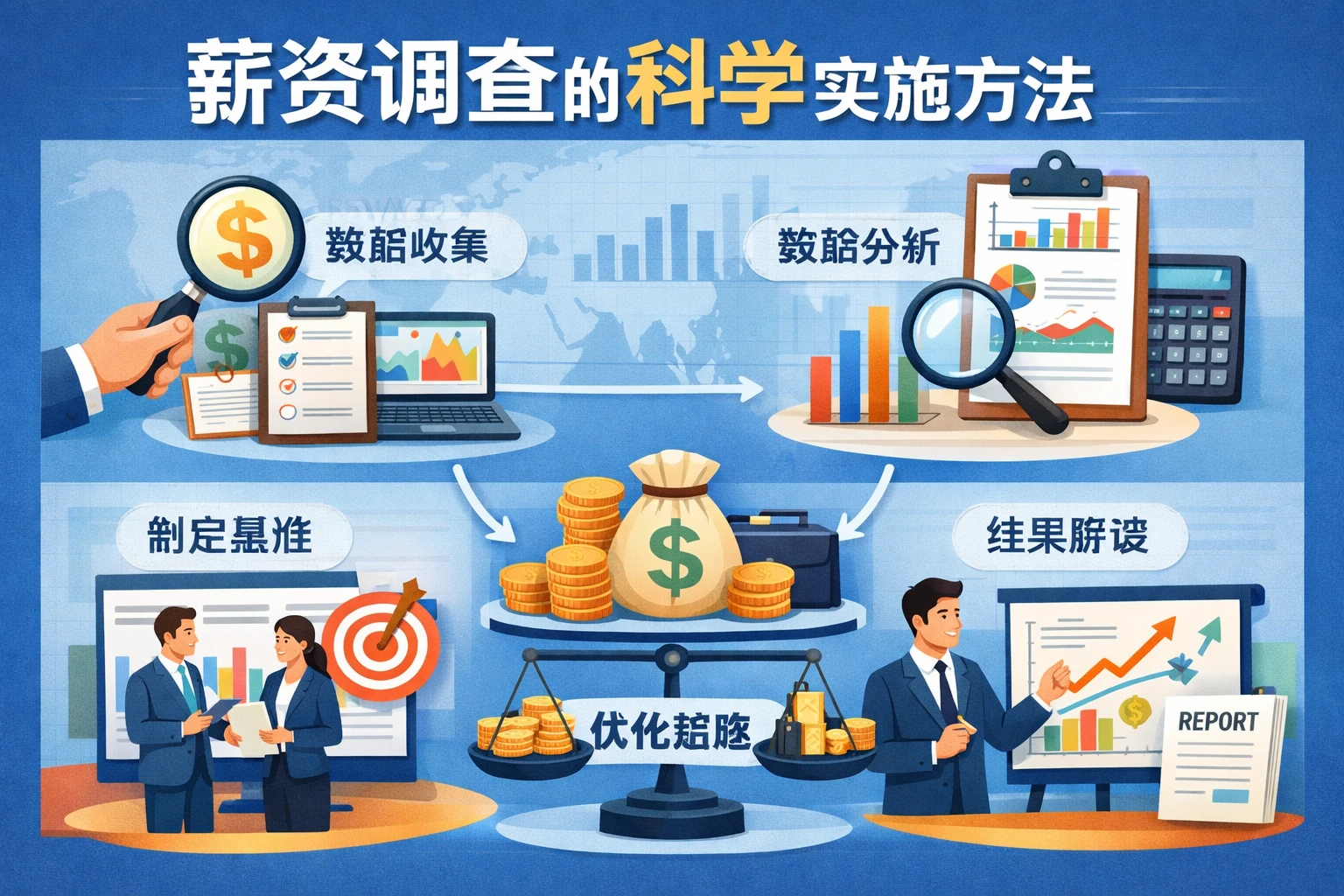 薪资调查的科学实施方法