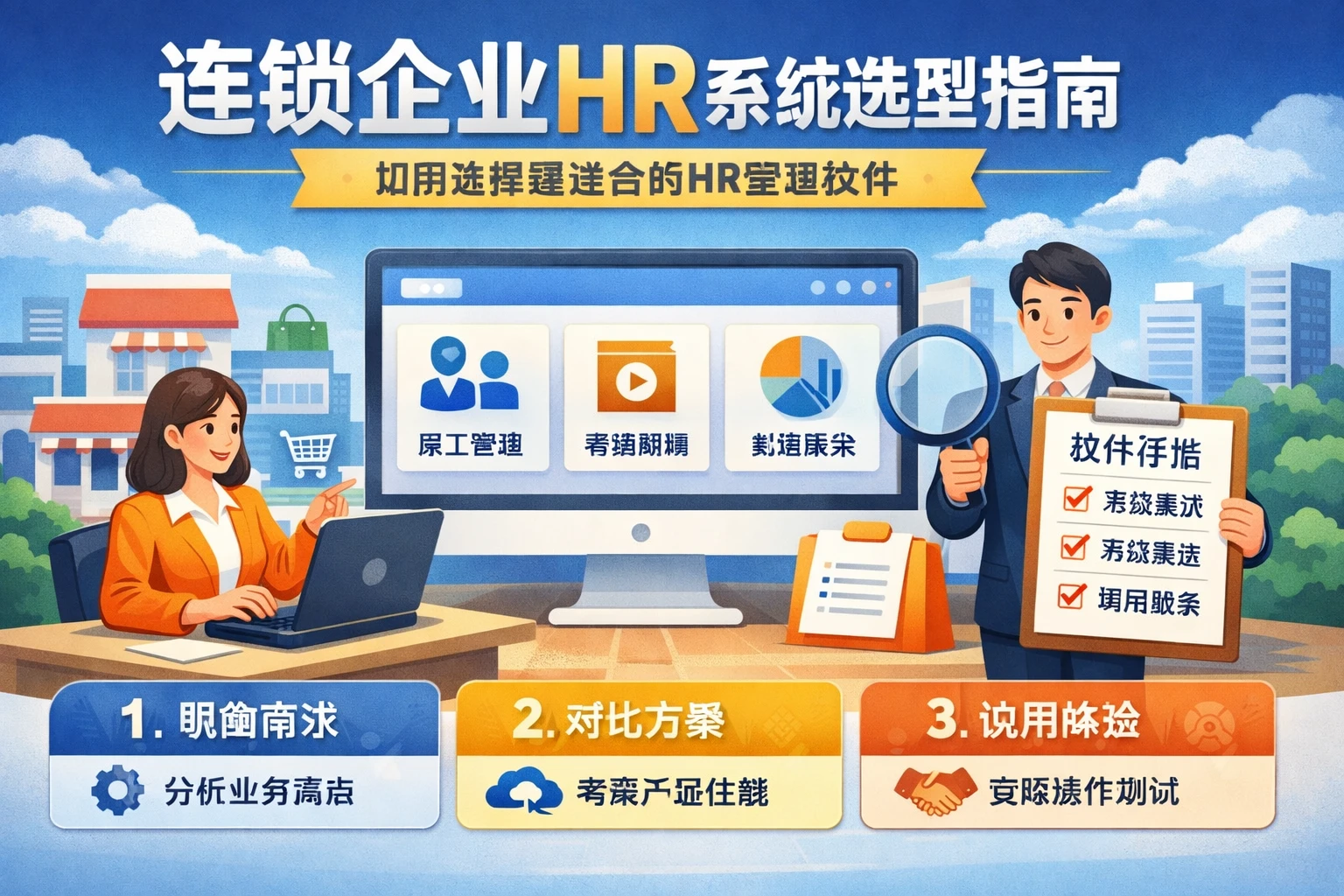 连锁企业HR系统选型指南：如何选择最适合的HR管理软件
