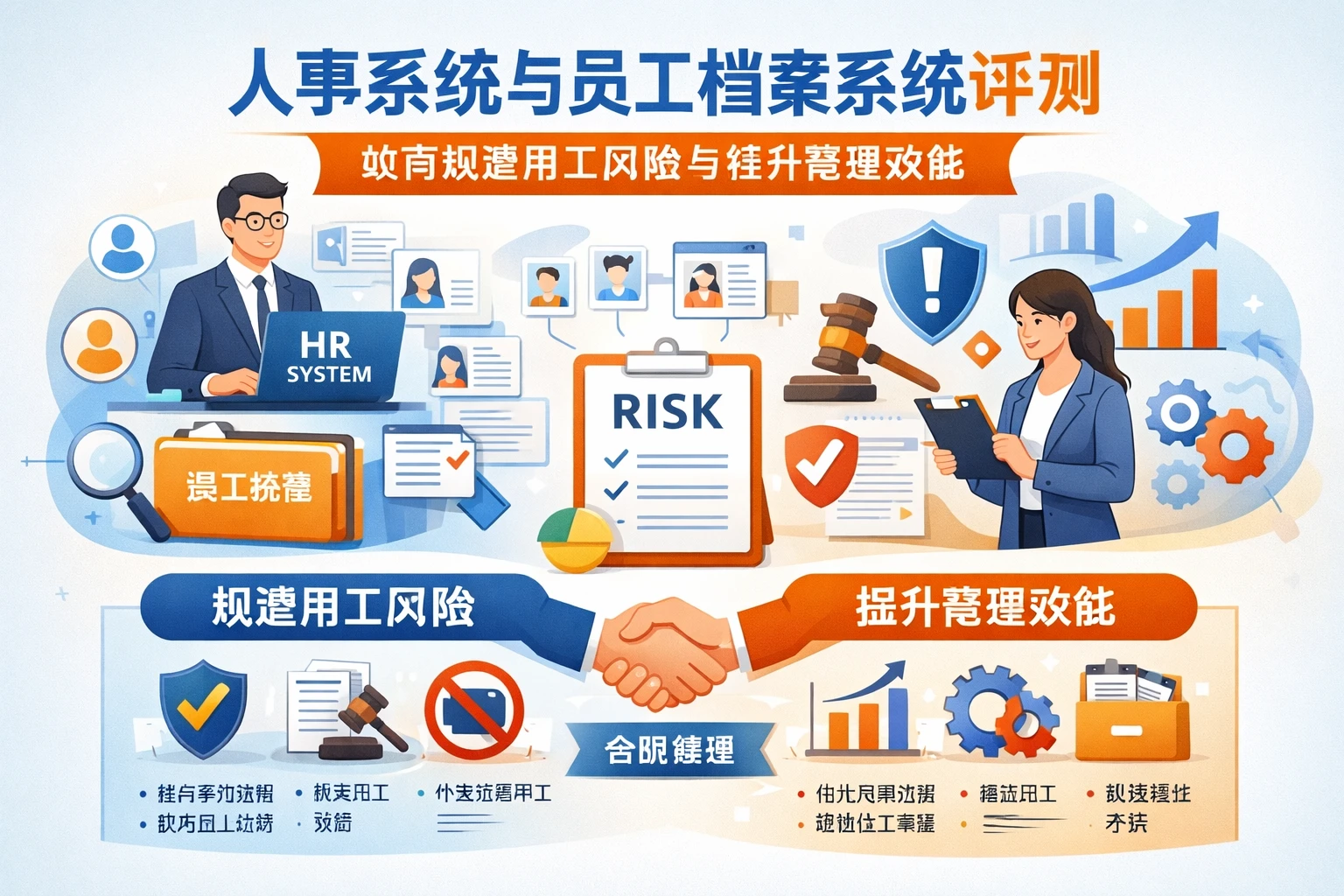人事系统与员工档案系统评测：如何规避用工风险与提升管理效能