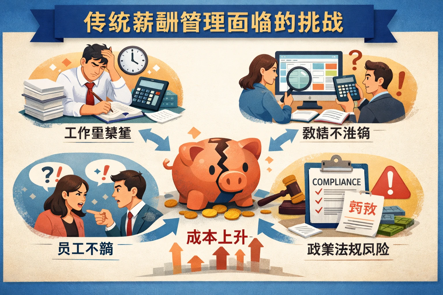 传统薪酬管理面临的挑战