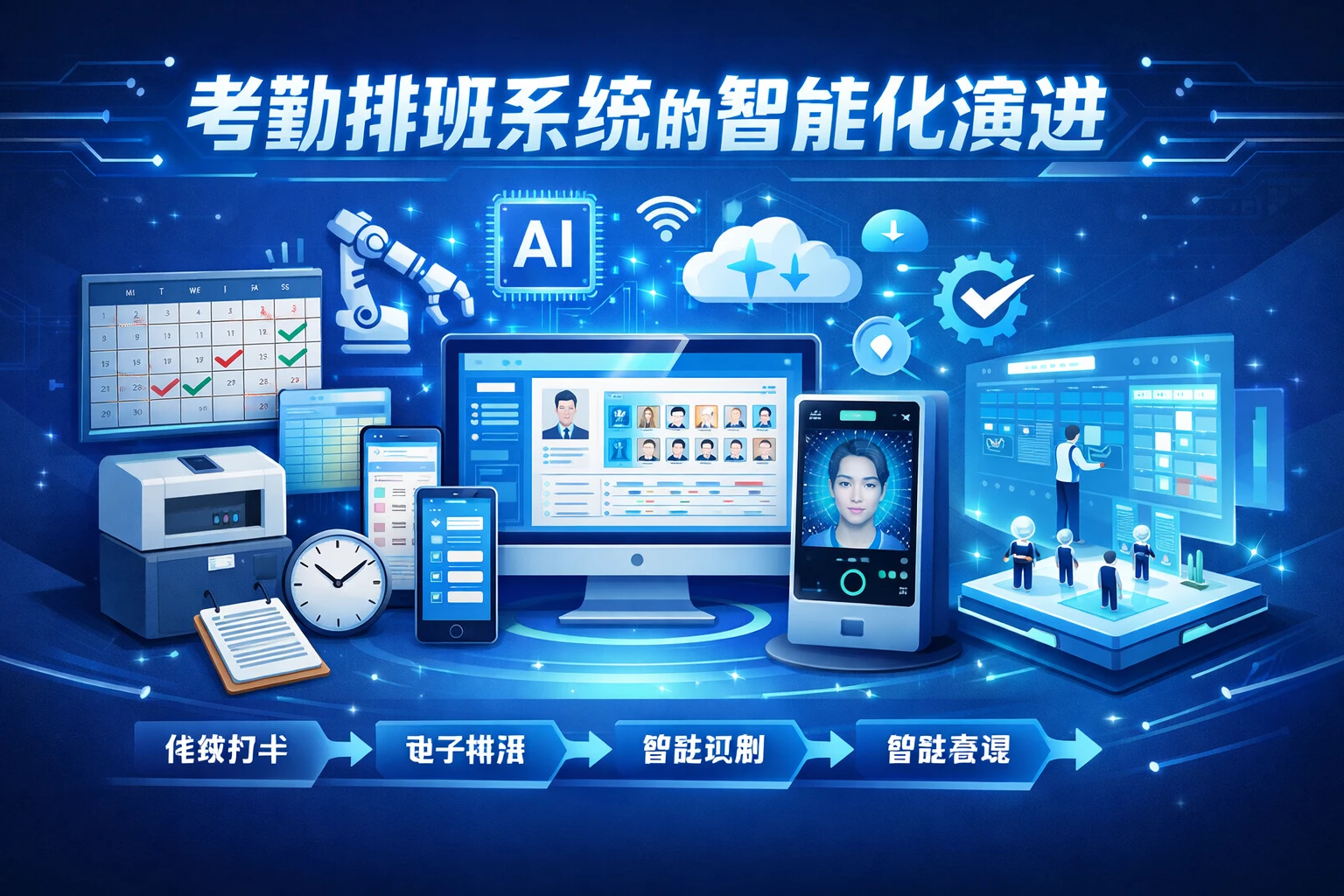 考勤排班系统的智能化演进
