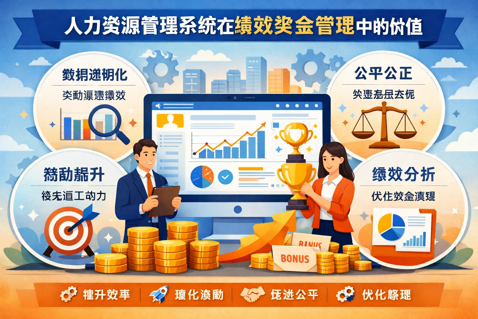 人力资源管理系统在绩效奖金管理中的核心价值