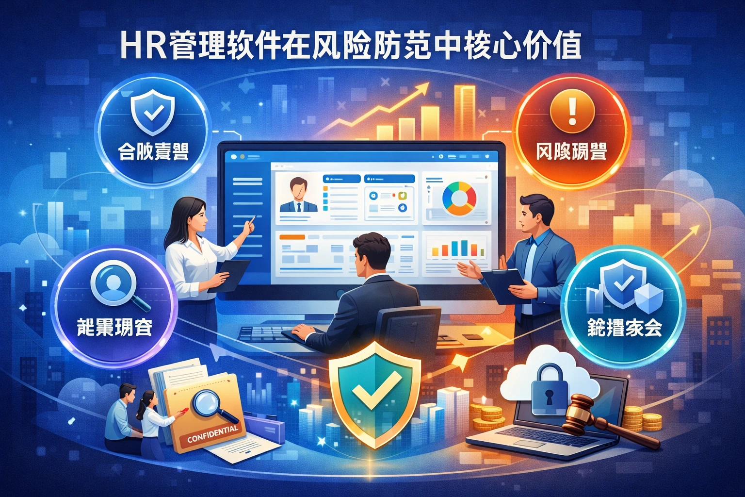 HR管理软件在风险防范中的核心价值