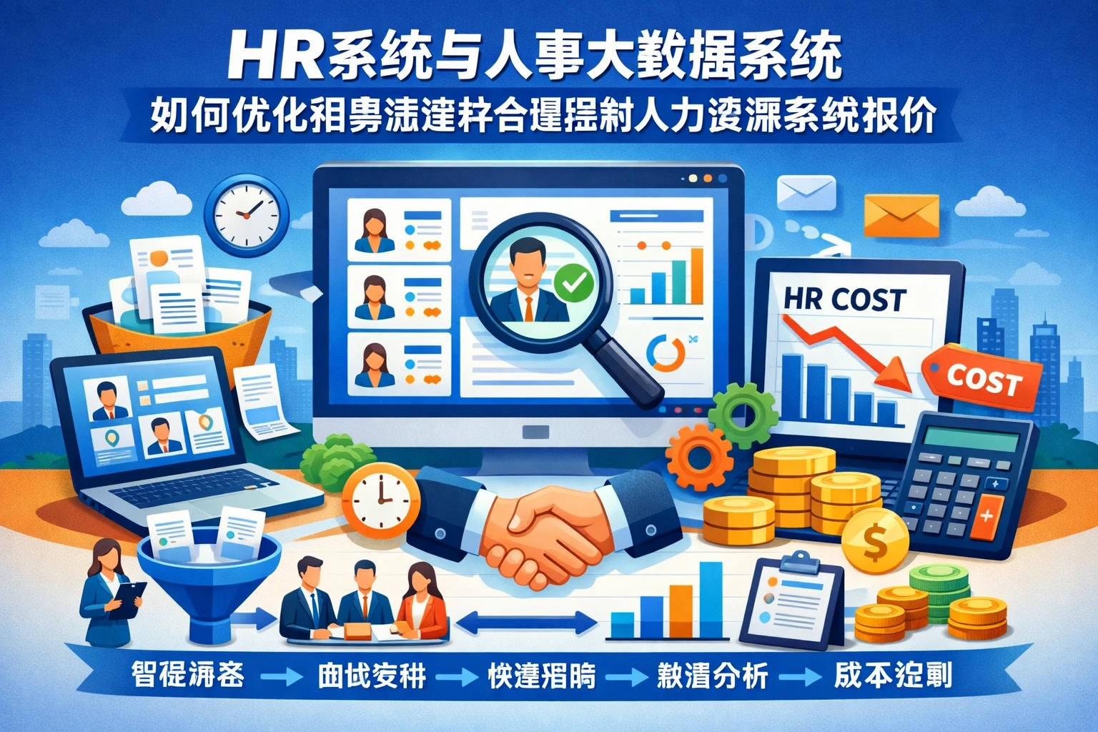 HR系统与人事大数据系统如何优化招聘流程并合理控制人力资源系统报价