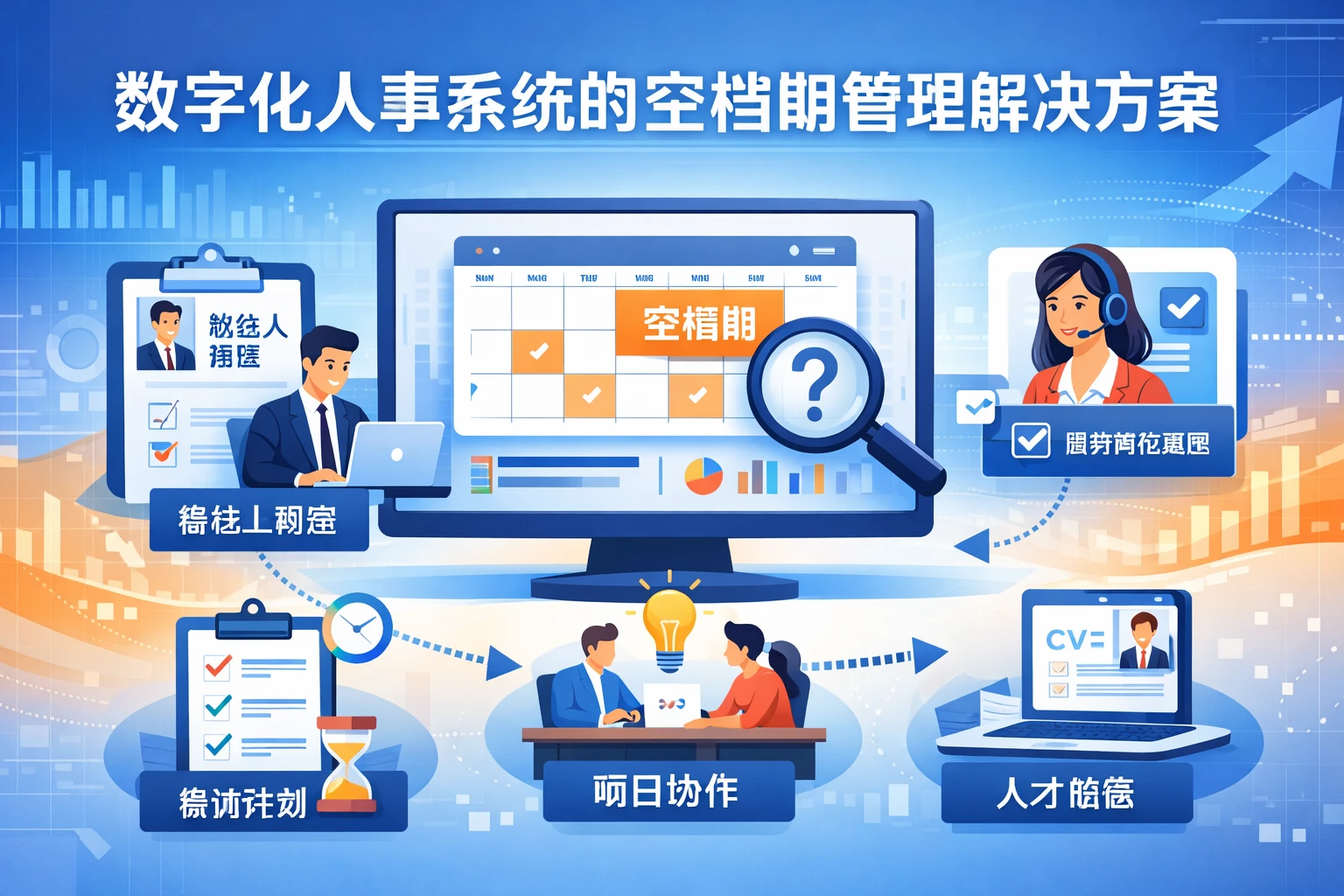 数字化人事系统的空档期管理解决方案