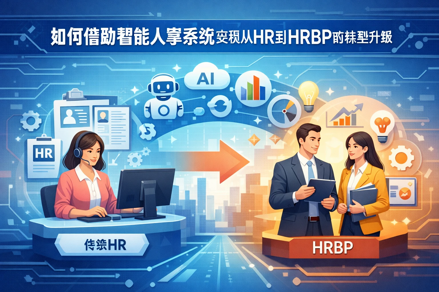 如何借助智能人事系统实现从HR到HRBP的转型升级