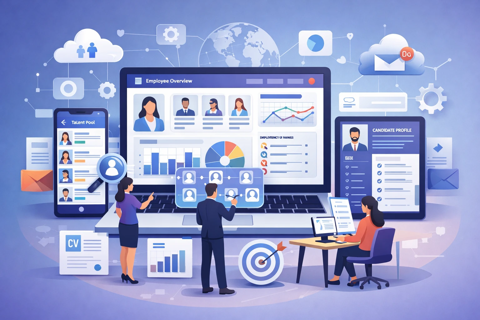 现代企业HR管理软件与人才库管理系统的整合应用