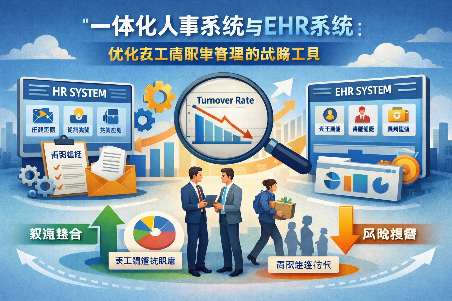 一体化人事系统与EHR系统:优化员工离职率管理的战略工具