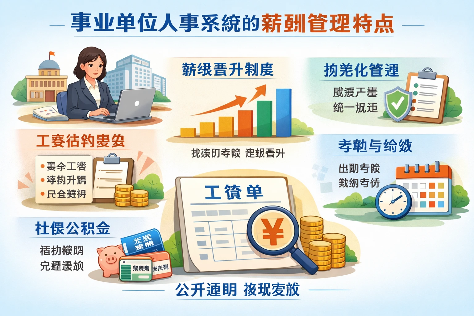 事业单位人事系统的薪酬管理特点