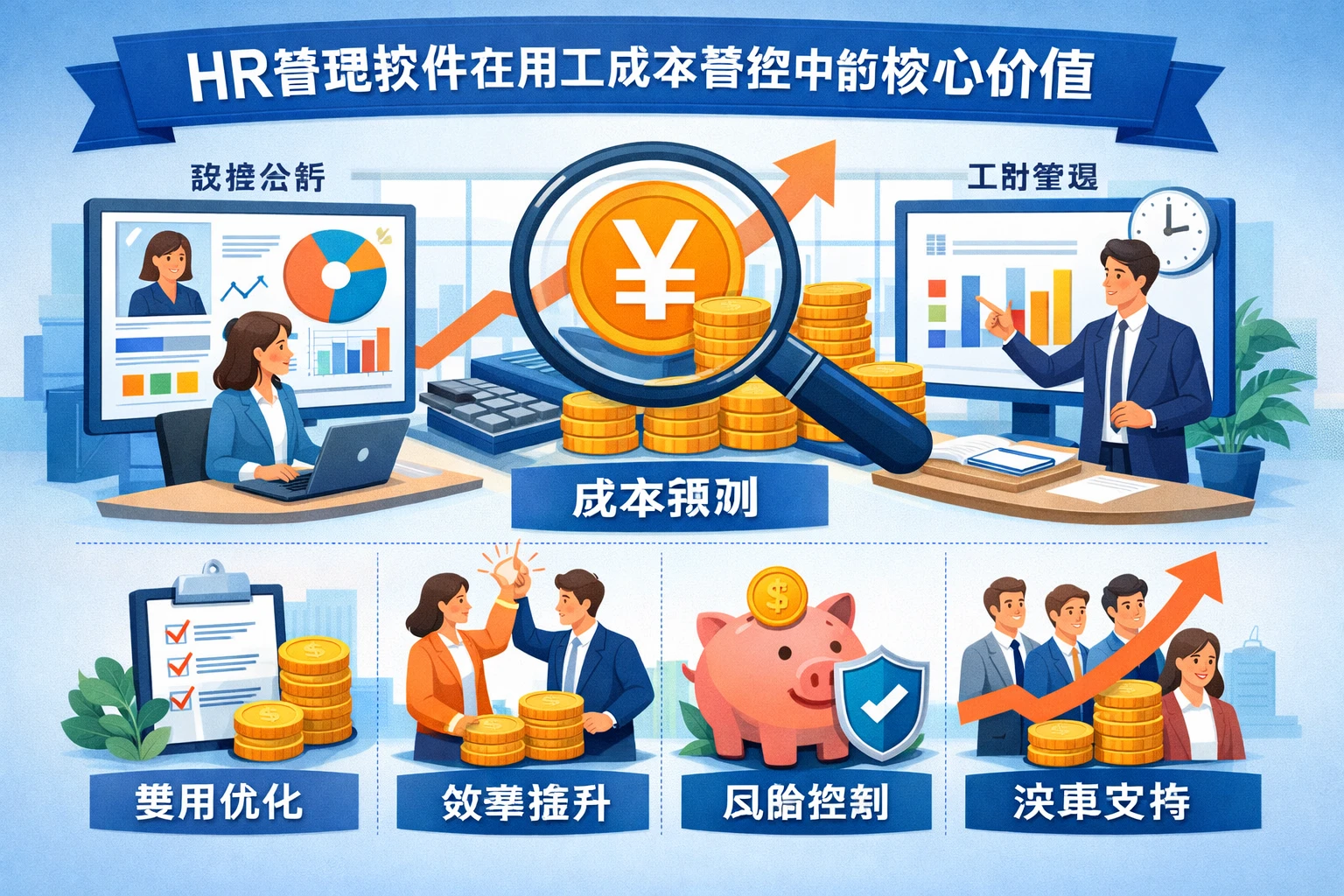 HR管理软件在用工成本管控中的核心价值