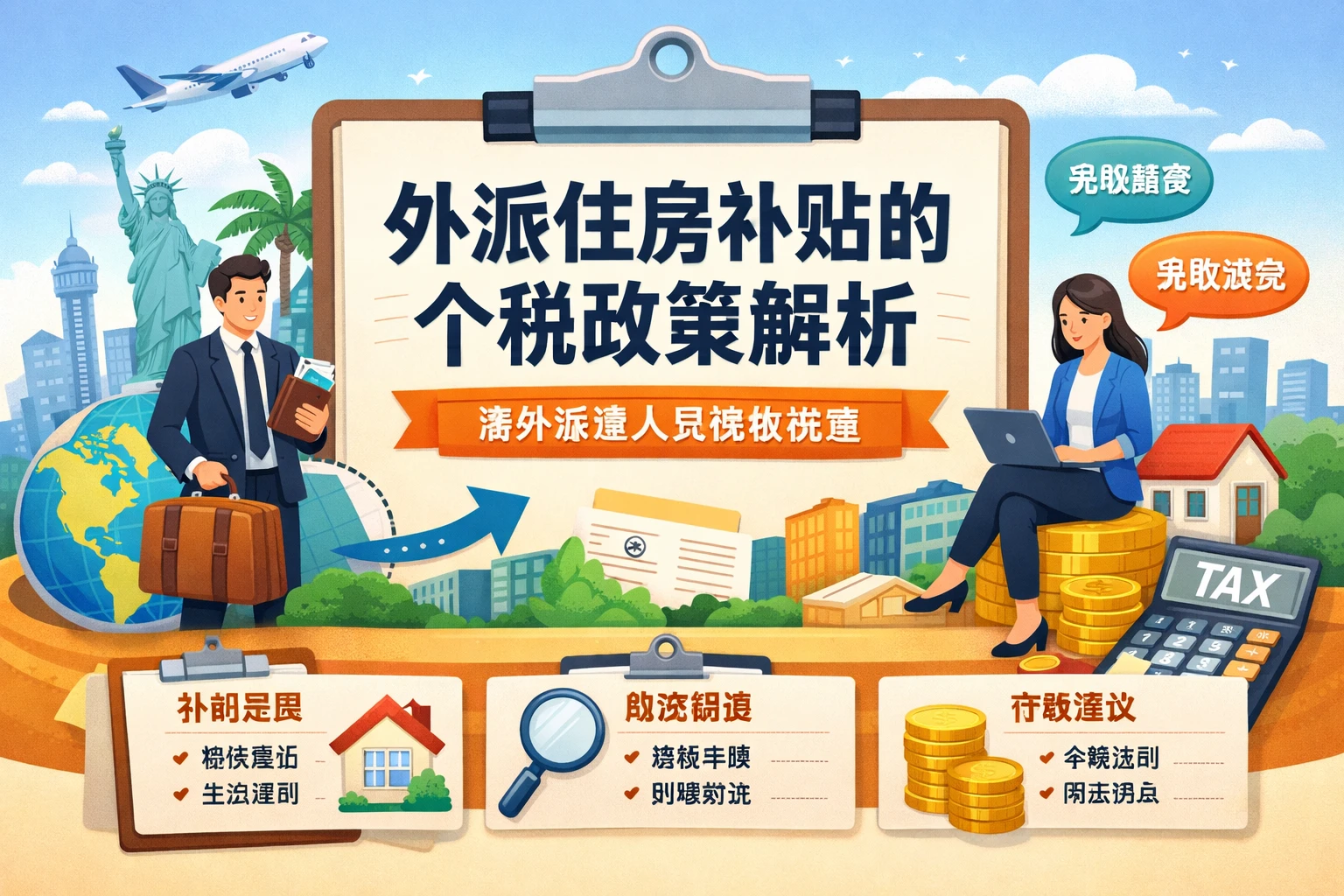 外派住房补贴的个税政策解析
