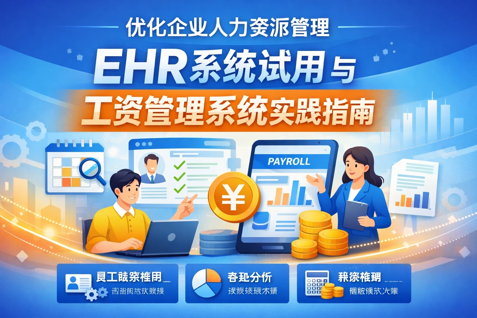 优化企业人力资源管理的ehr系统试用与工资管理系统实践指南