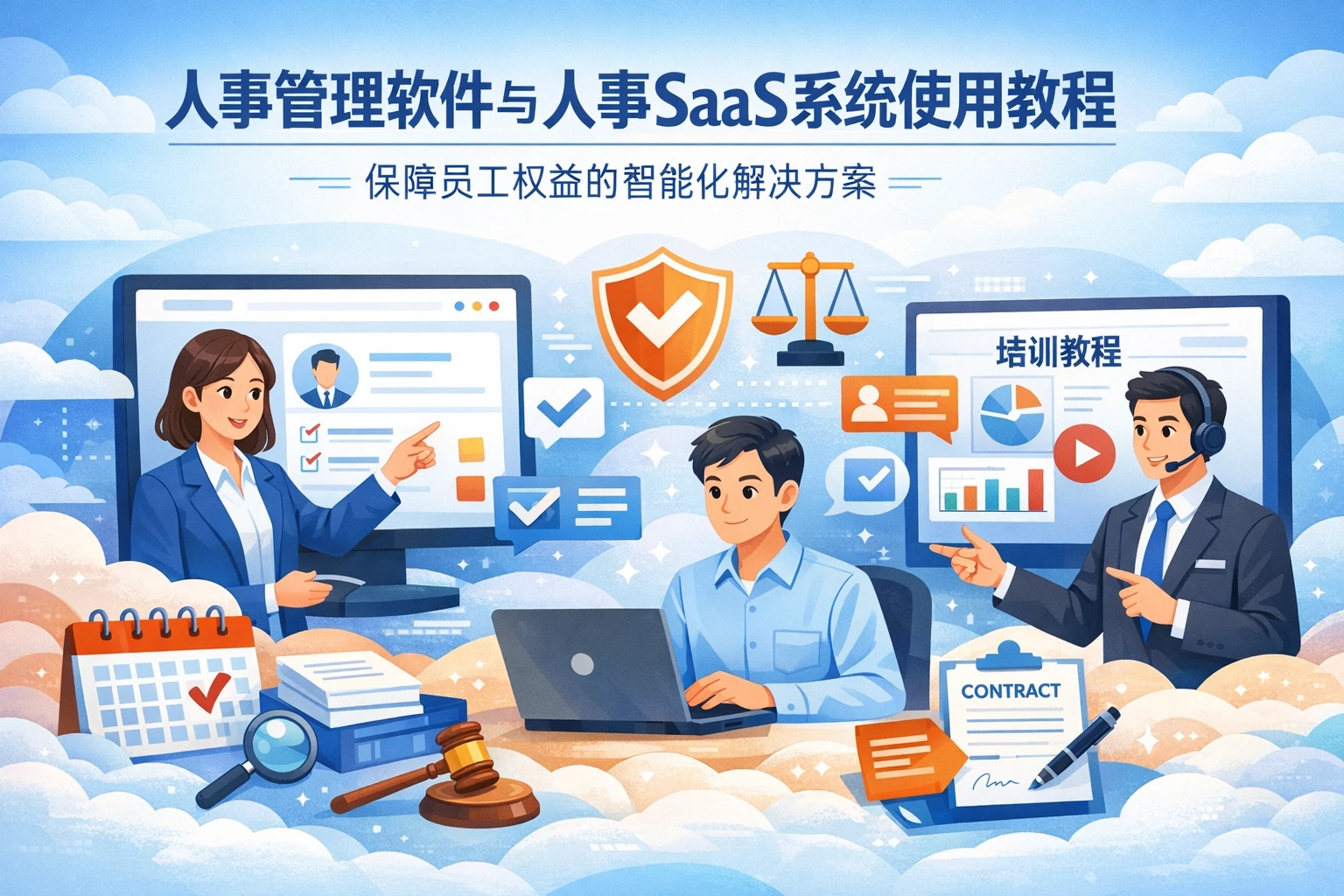 人事管理软件与人事SaaS系统使用教程:保障员工权益的智能化解决方案