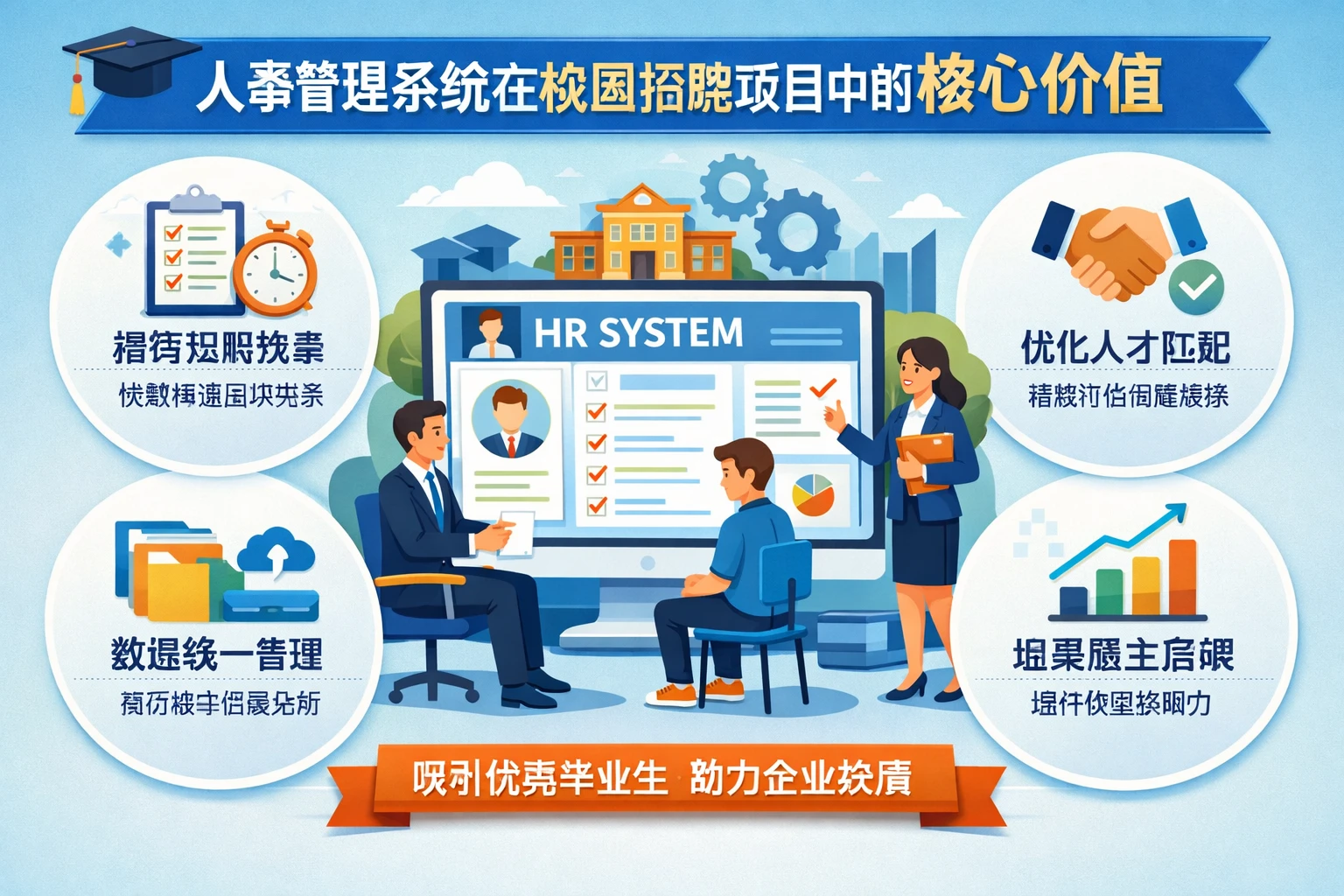 人事管理系统在校园招聘项目中的核心价值
