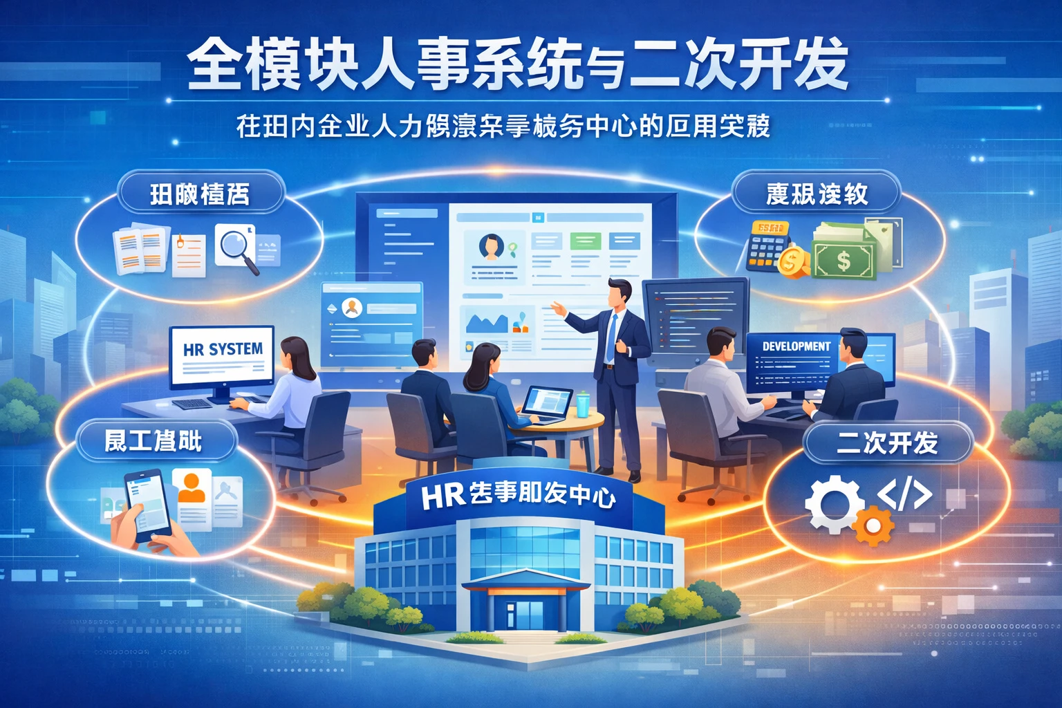全模块人事系统与二次开发在国内企业人力资源共享服务中心的应用实践