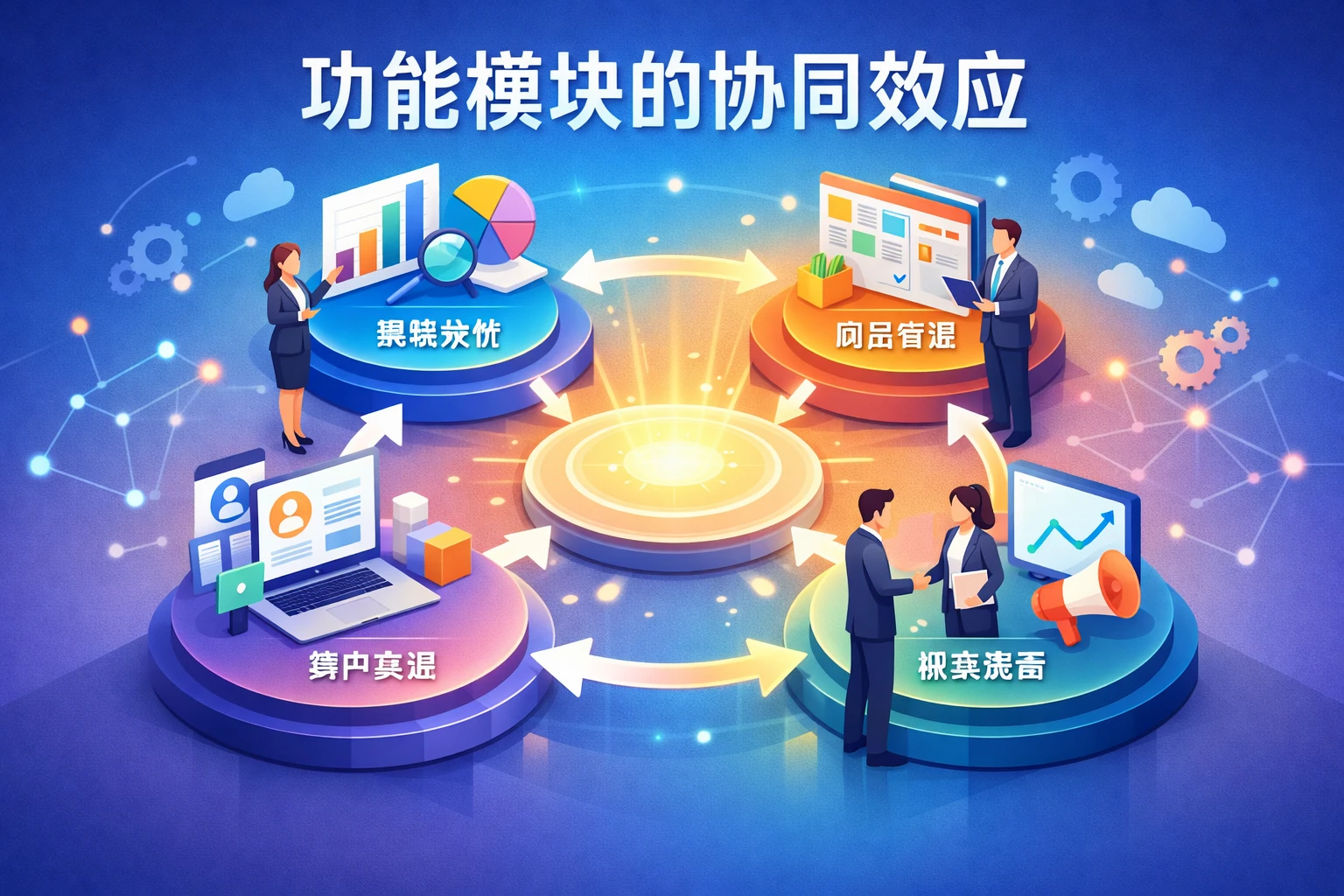 功能模块的协同效应