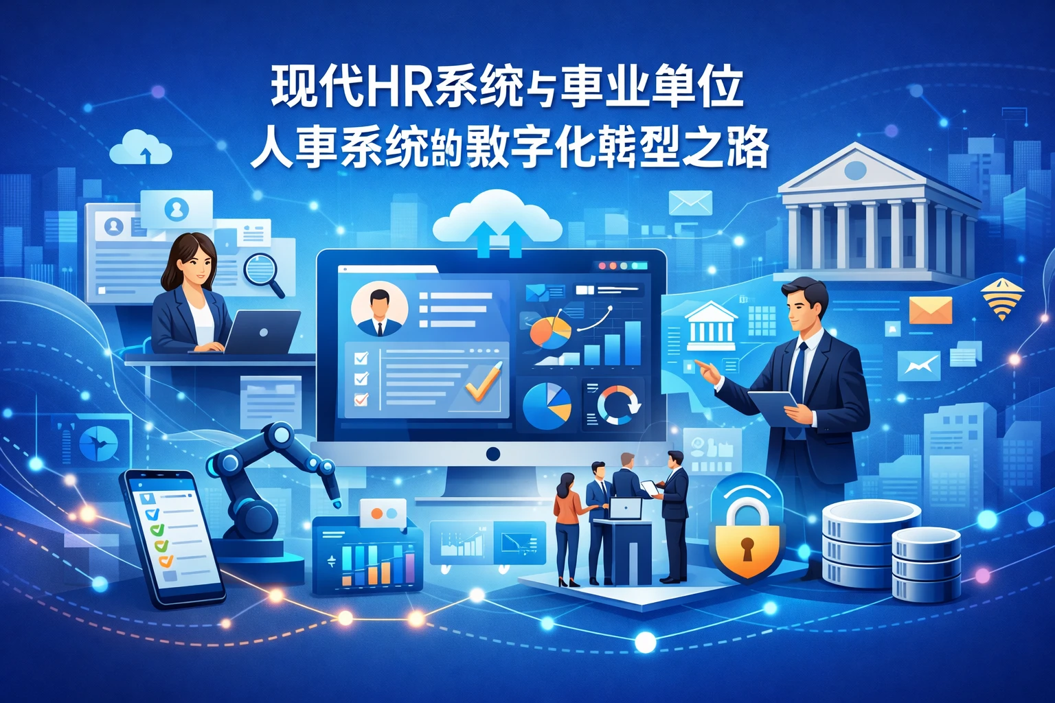 现代HR系统与事业单位人事系统的数字化转型之路