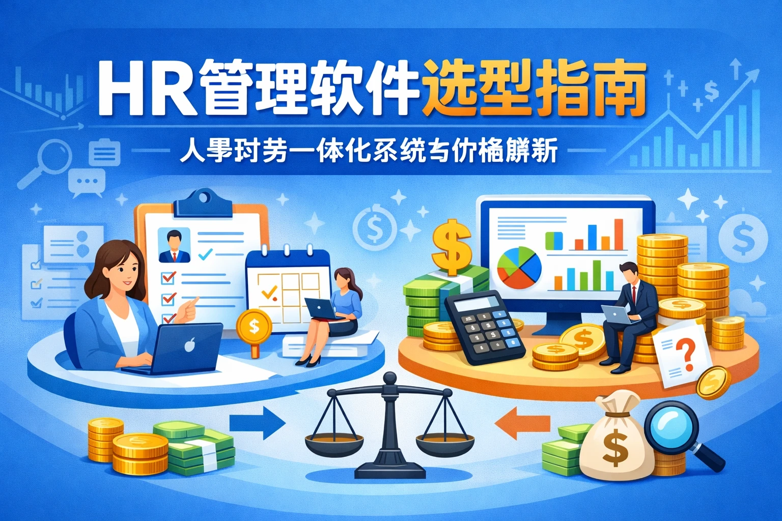 HR管理软件选型指南：人事财务一体化系统与价格解析