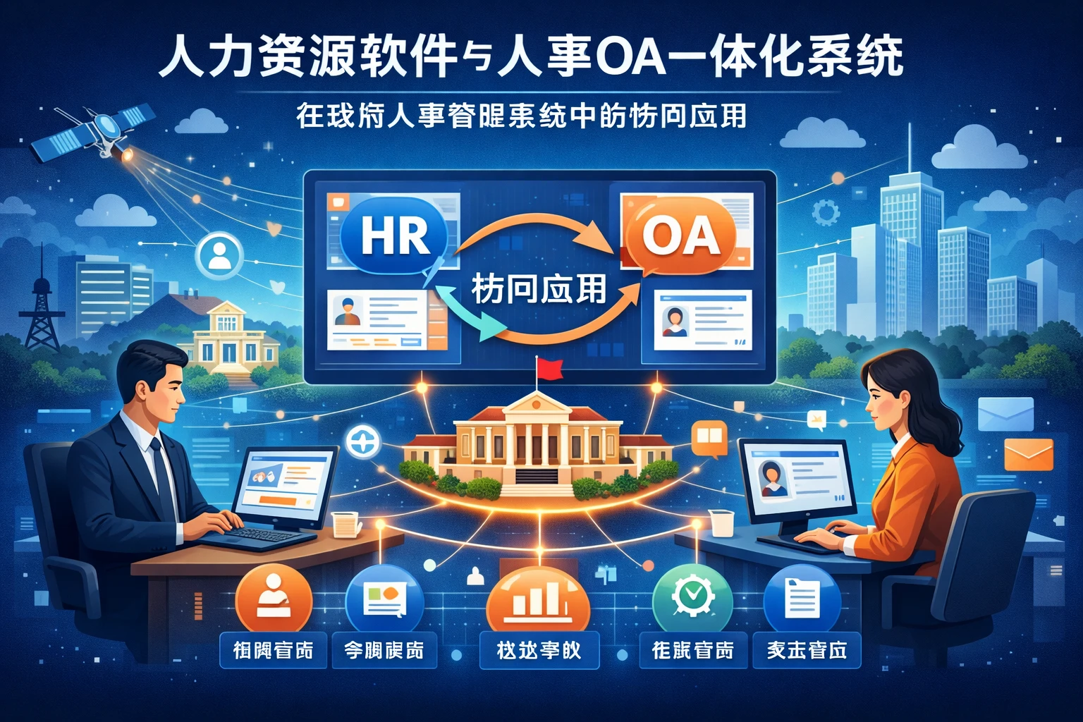 人力资源软件与人事OA一体化系统在政府人事管理系统中的协同应用
