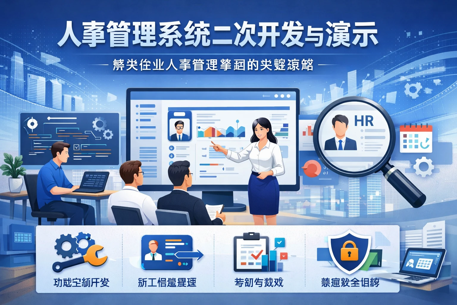 人事管理系统二次开发与演示：解决企业人事管理难题的关键策略