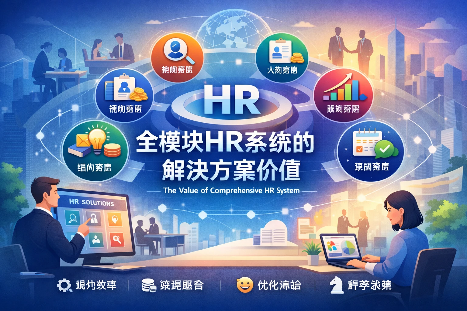 全模块HR系统的解决方案价值