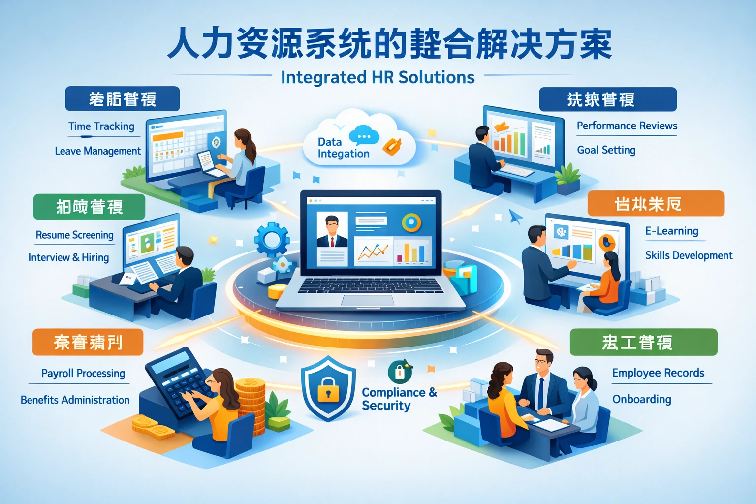 人力资源系统的整合解决方案