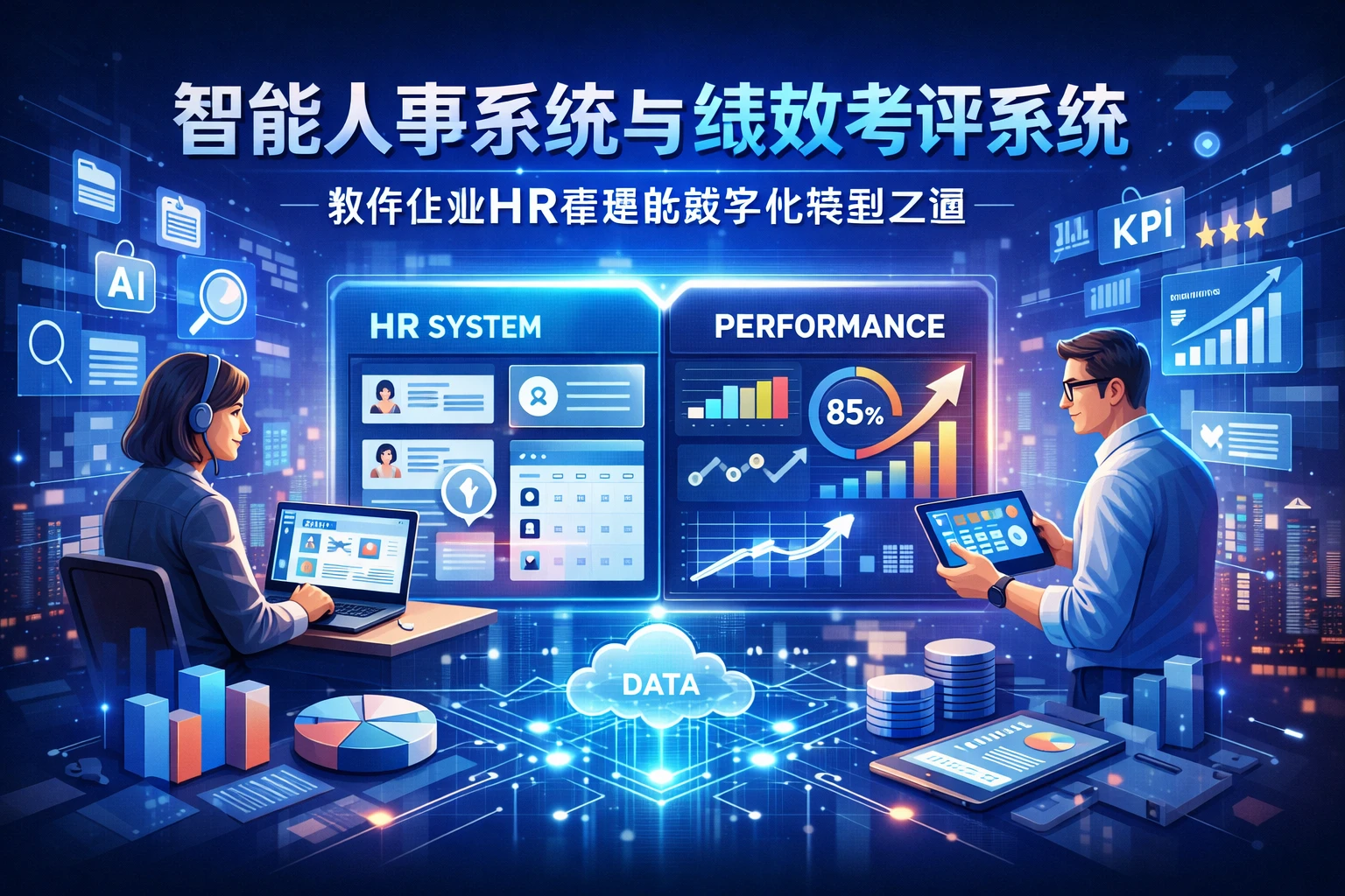 智能人事系统与绩效考评系统：软件企业HR管理的数字化转型之道