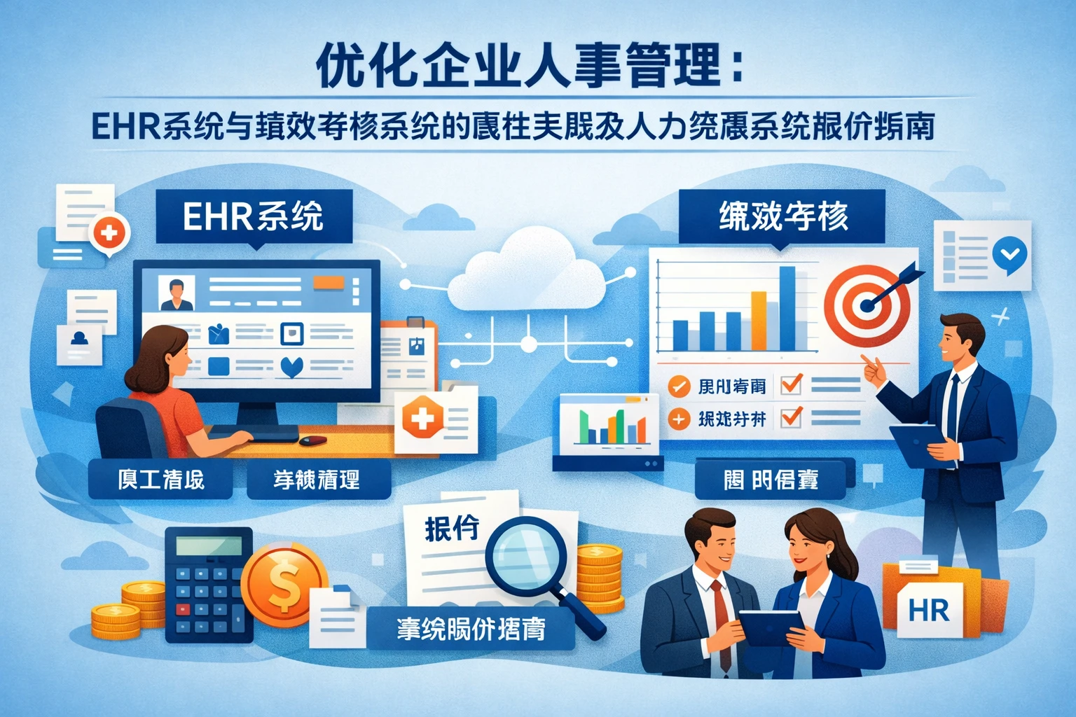 优化企业人事管理：EHR系统与绩效考核系统的最佳实践及人力资源系统报价指南