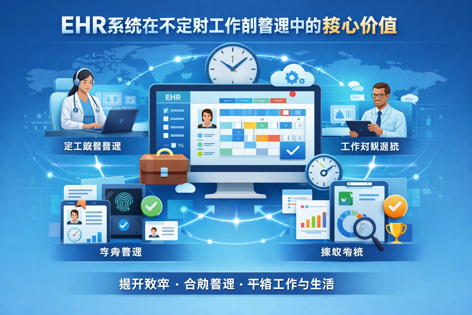 EHR系统在不定时工作制管理中的核心价值