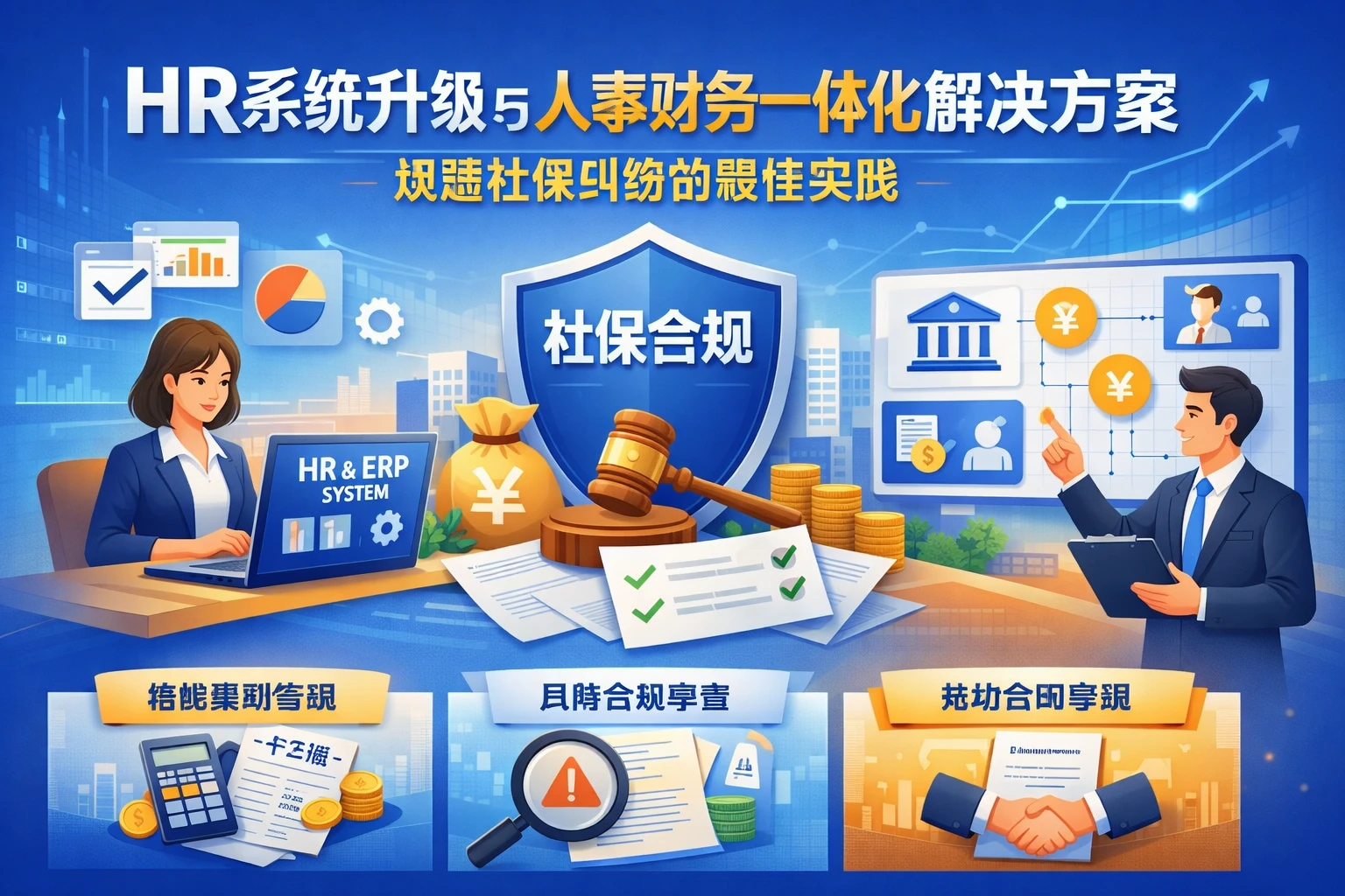 HR系统升级与人事财务一体化解决方案：规避社保纠纷的最佳实践
