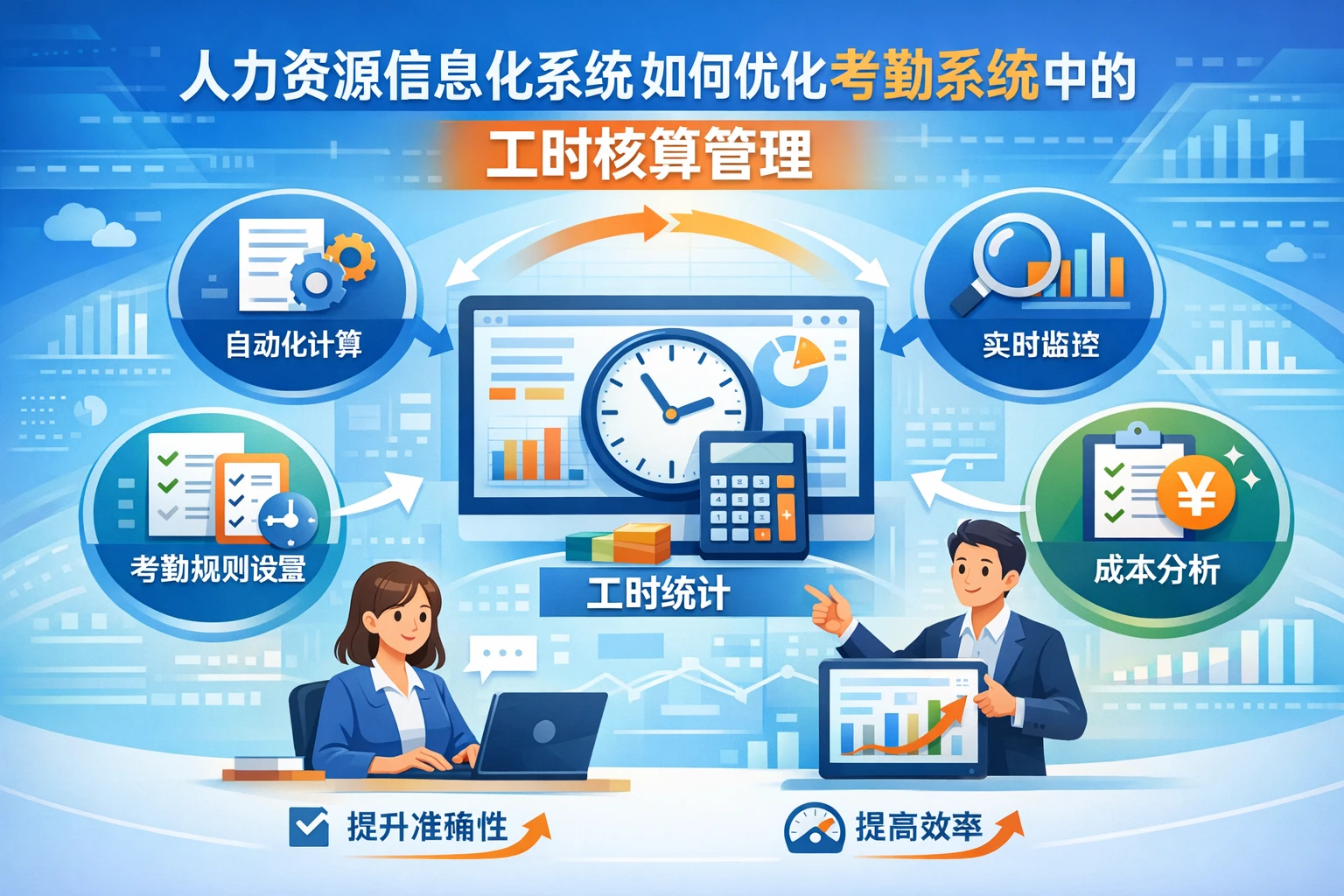 人力资源信息化系统如何优化考勤系统中的工时核算管理