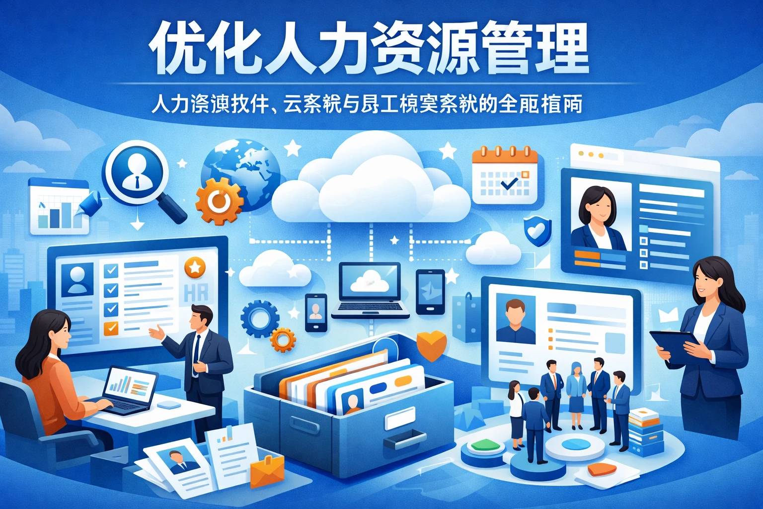 优化人力资源管理：人力资源软件、云系统与员工档案系统的全面指南
