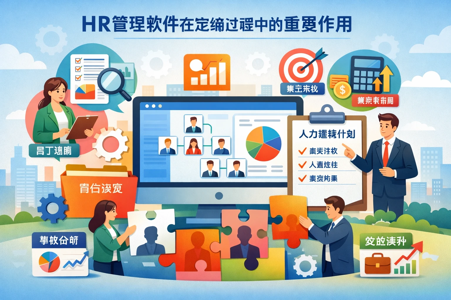 HR管理软件在定编过程中的重要作用