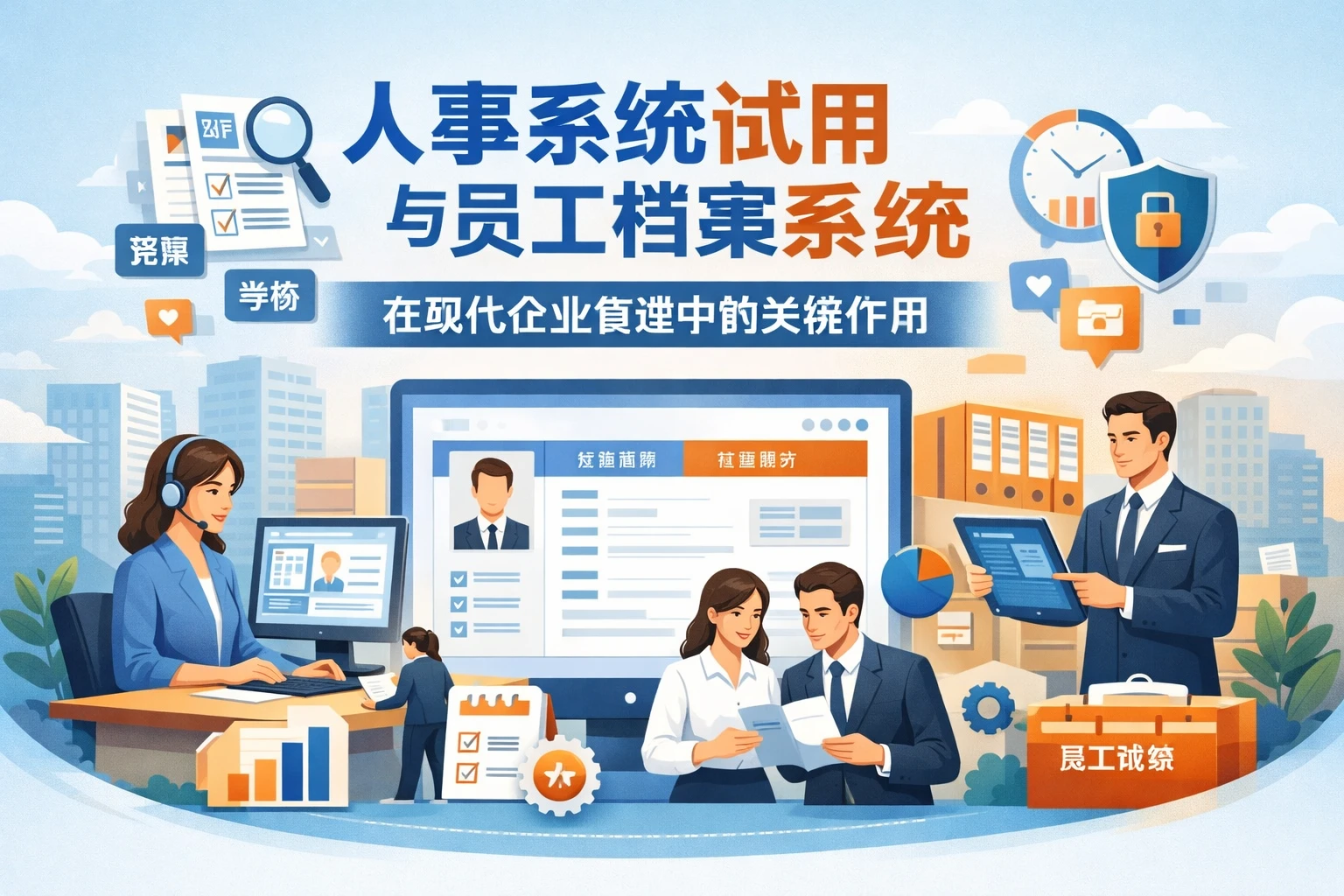 人事系统试用与员工档案系统在现代企业管理中的关键作用