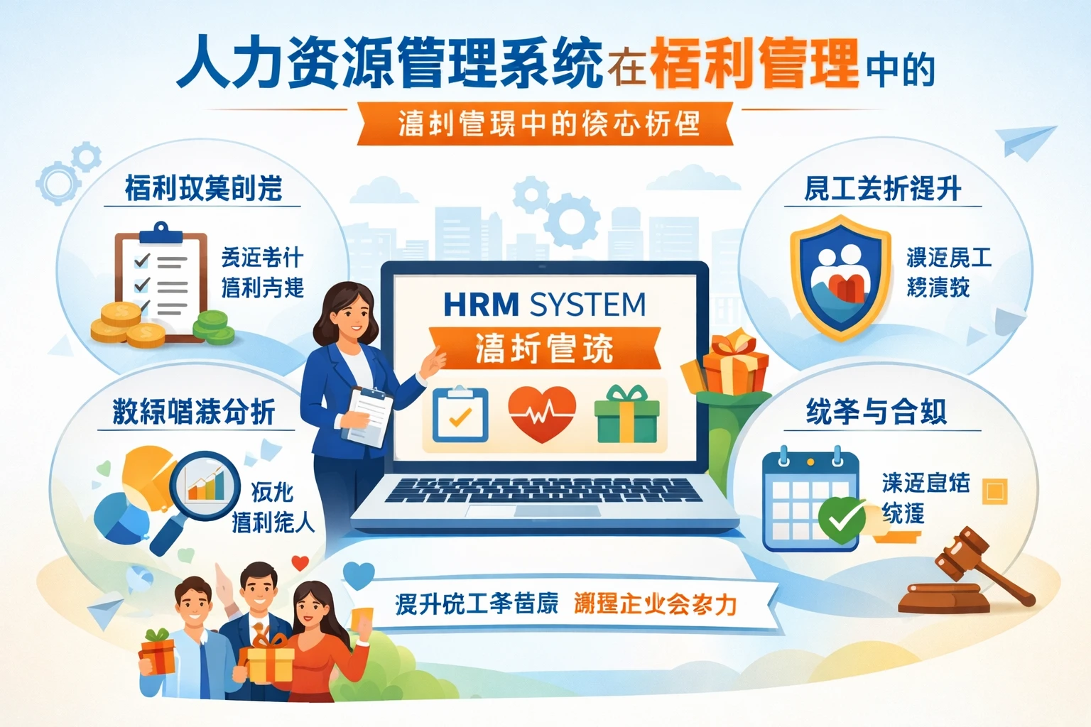 人力资源管理系统在福利管理中的核心价值