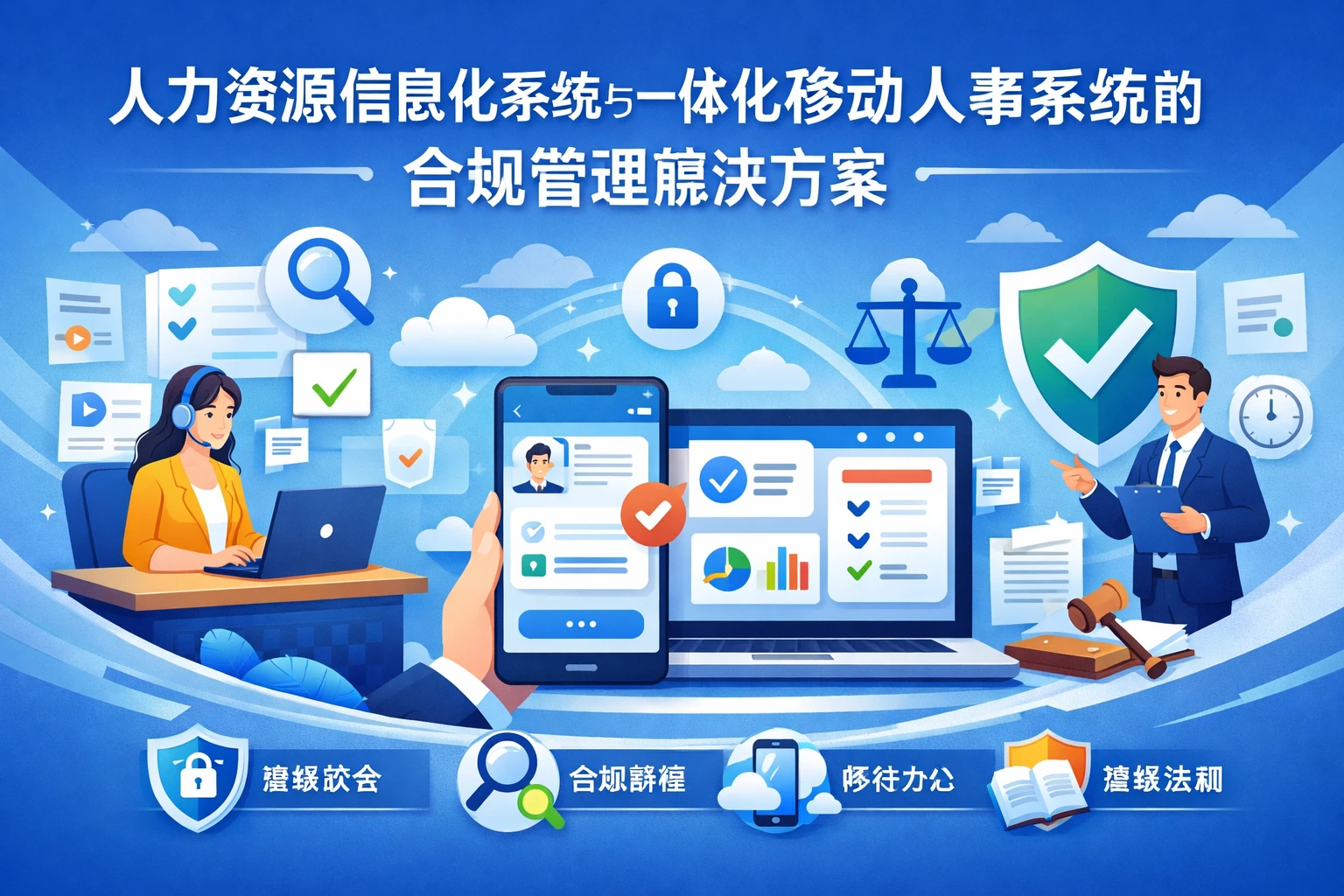 人力资源信息化系统与一体化移动人事系统的合规管理解决方案