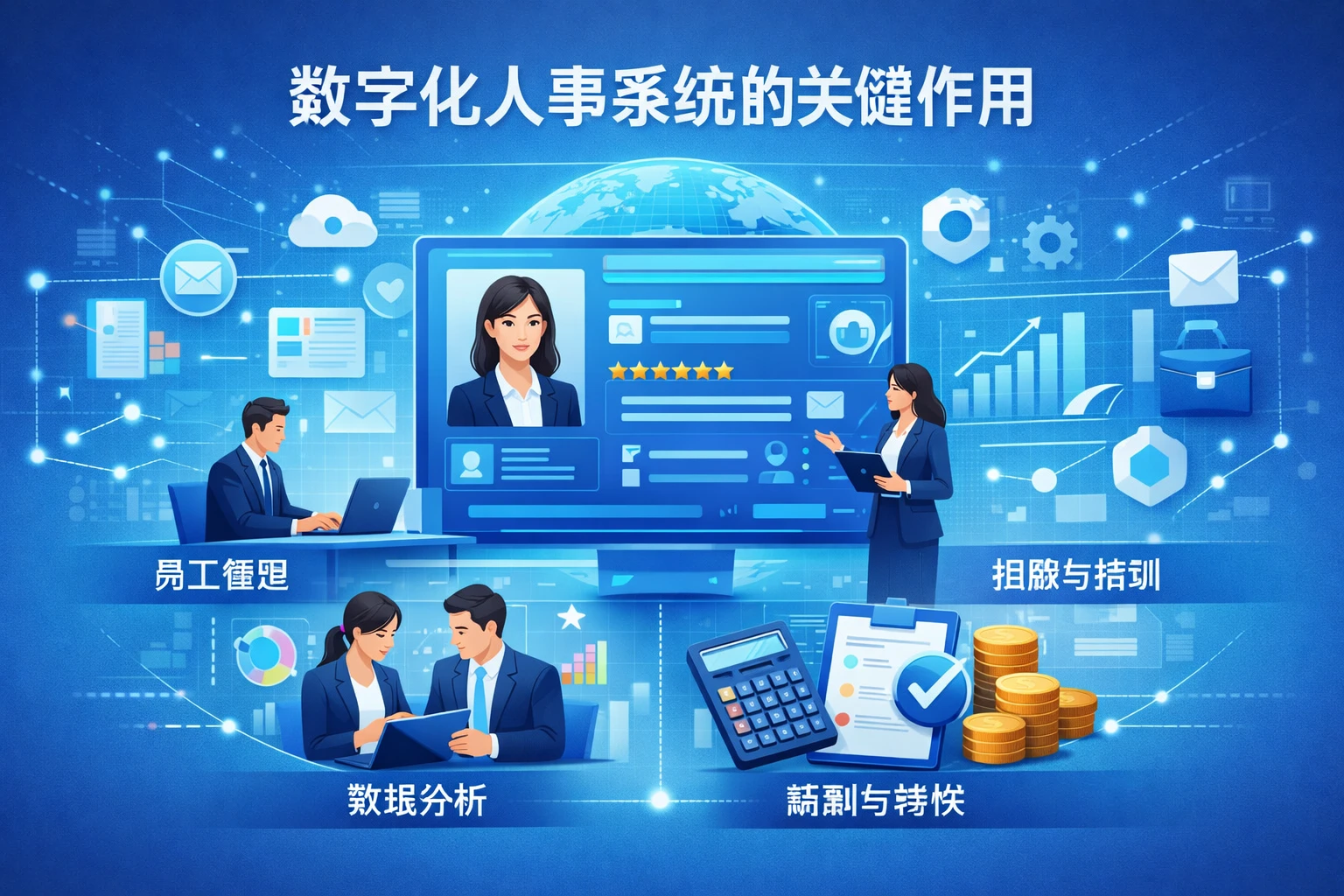 数字化人事系统的关键作用