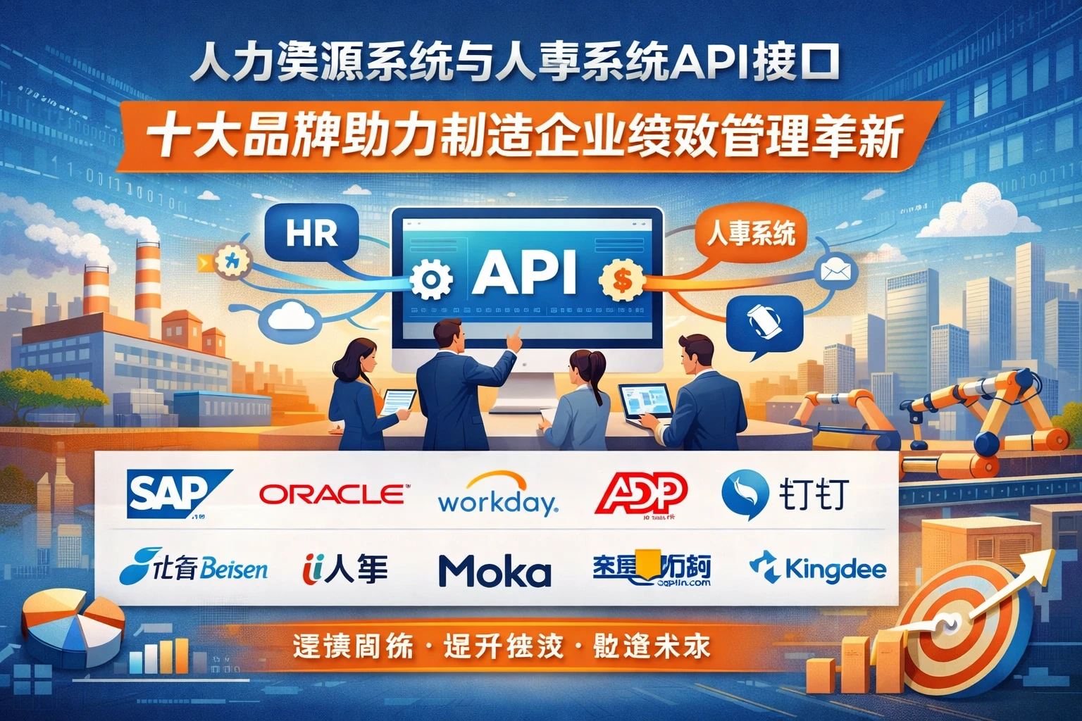 人力资源系统与人事系统API接口：十大品牌助力制造企业绩效管理革新