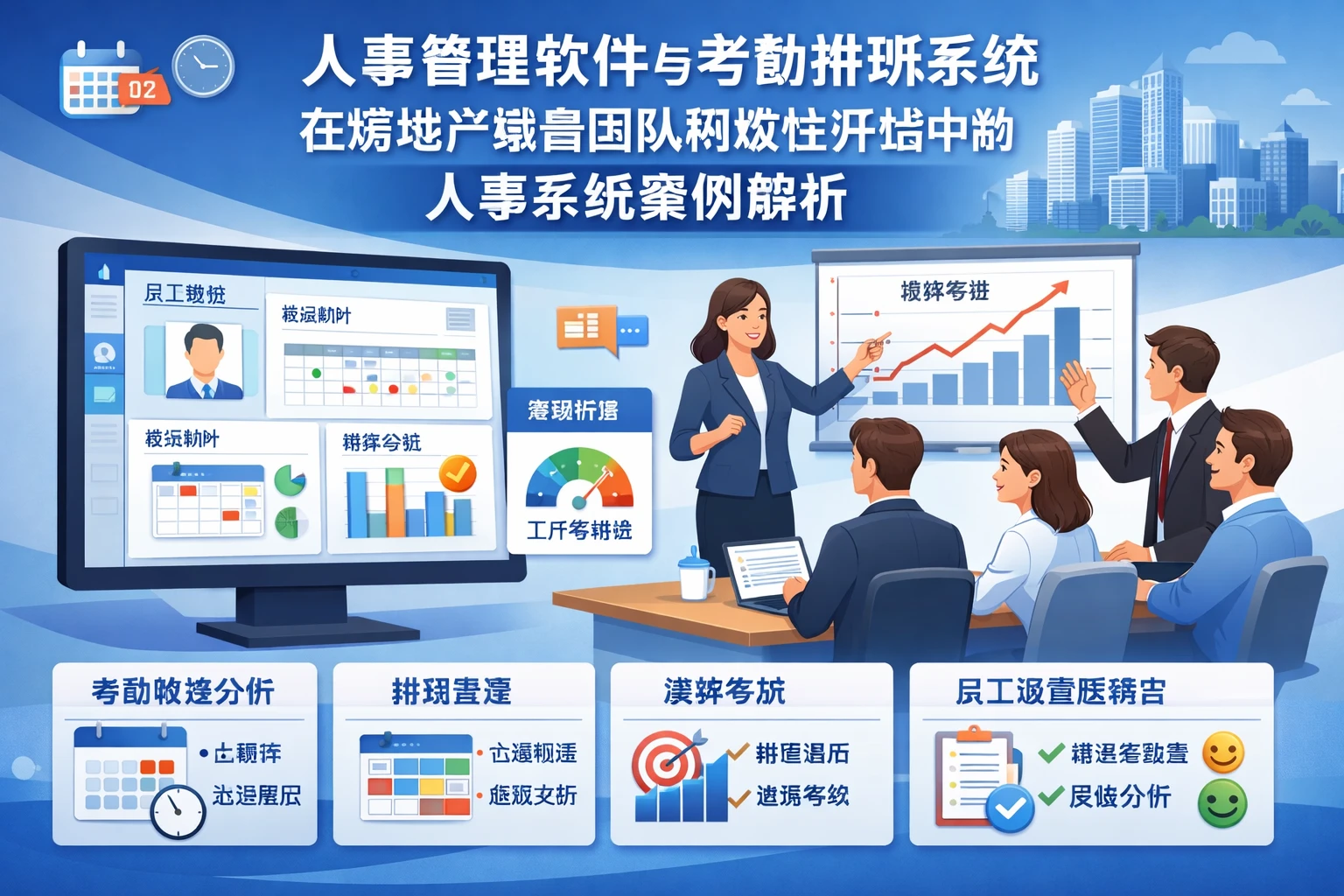 人事管理软件与考勤排班系统在房地产销售团队积极性评估中的人事系统案例解析