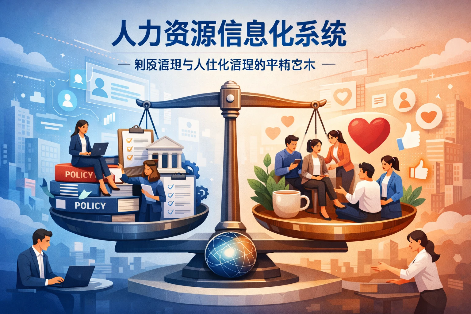 人力资源信息化系统：制度管理与人性化管理的平衡艺术